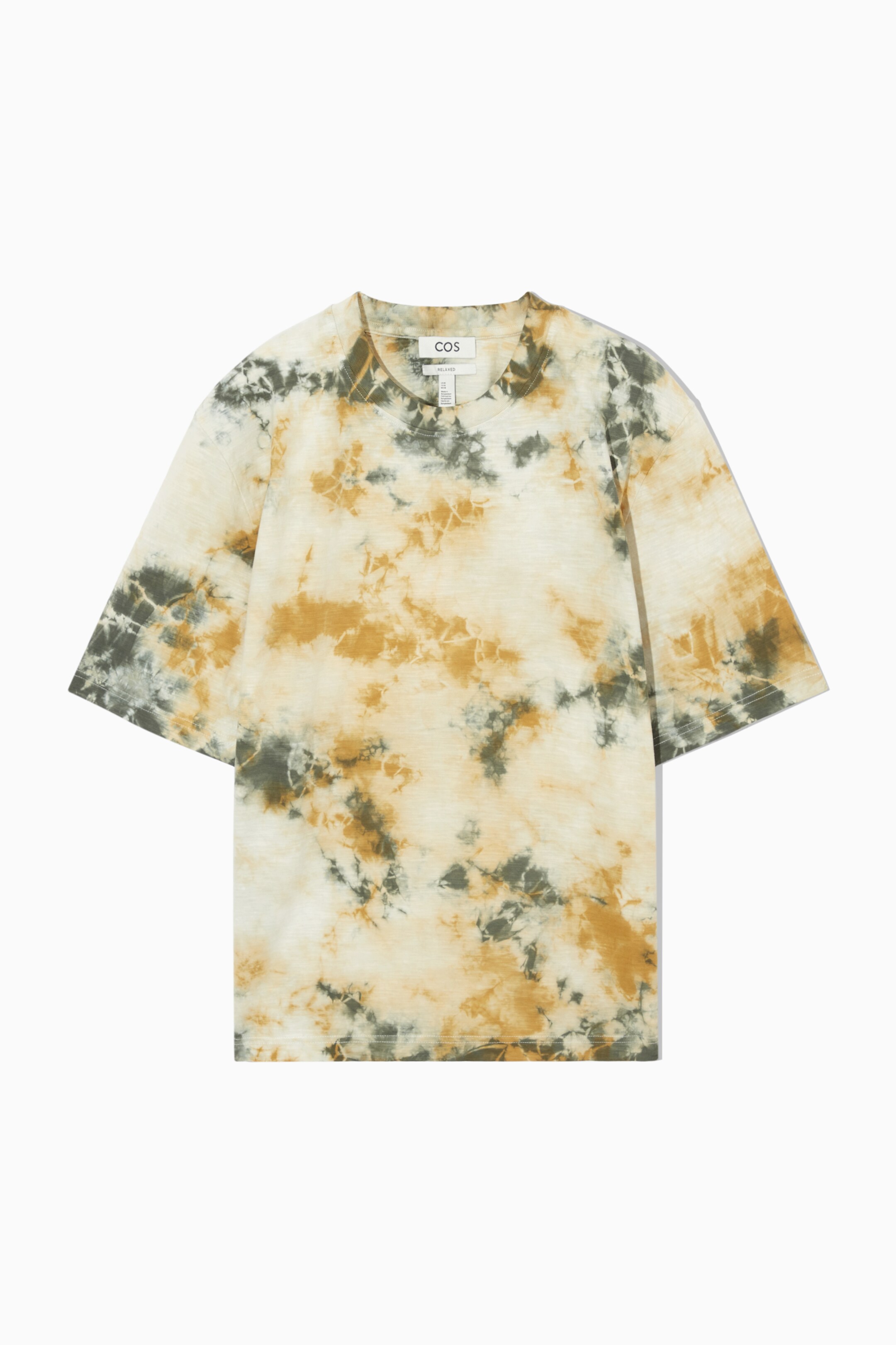 Größeres Bild ansehen: BATIK-T-SHIRT MIT LOCKERER PASSFORM - BEIGE/GRÜN/PRINT - Men | H&M DE 1