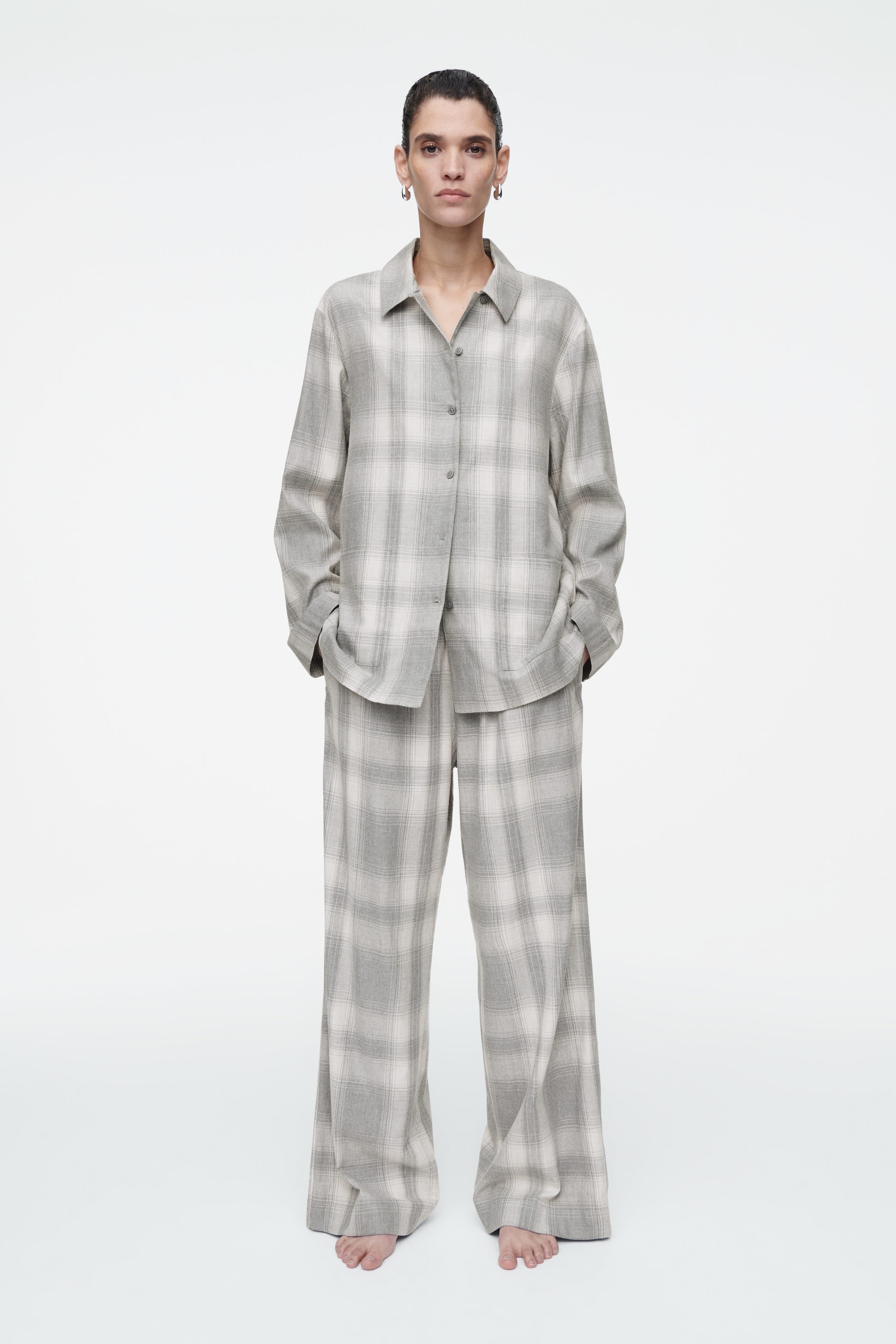 CHECKED FLANNEL PYJAMA PANTS