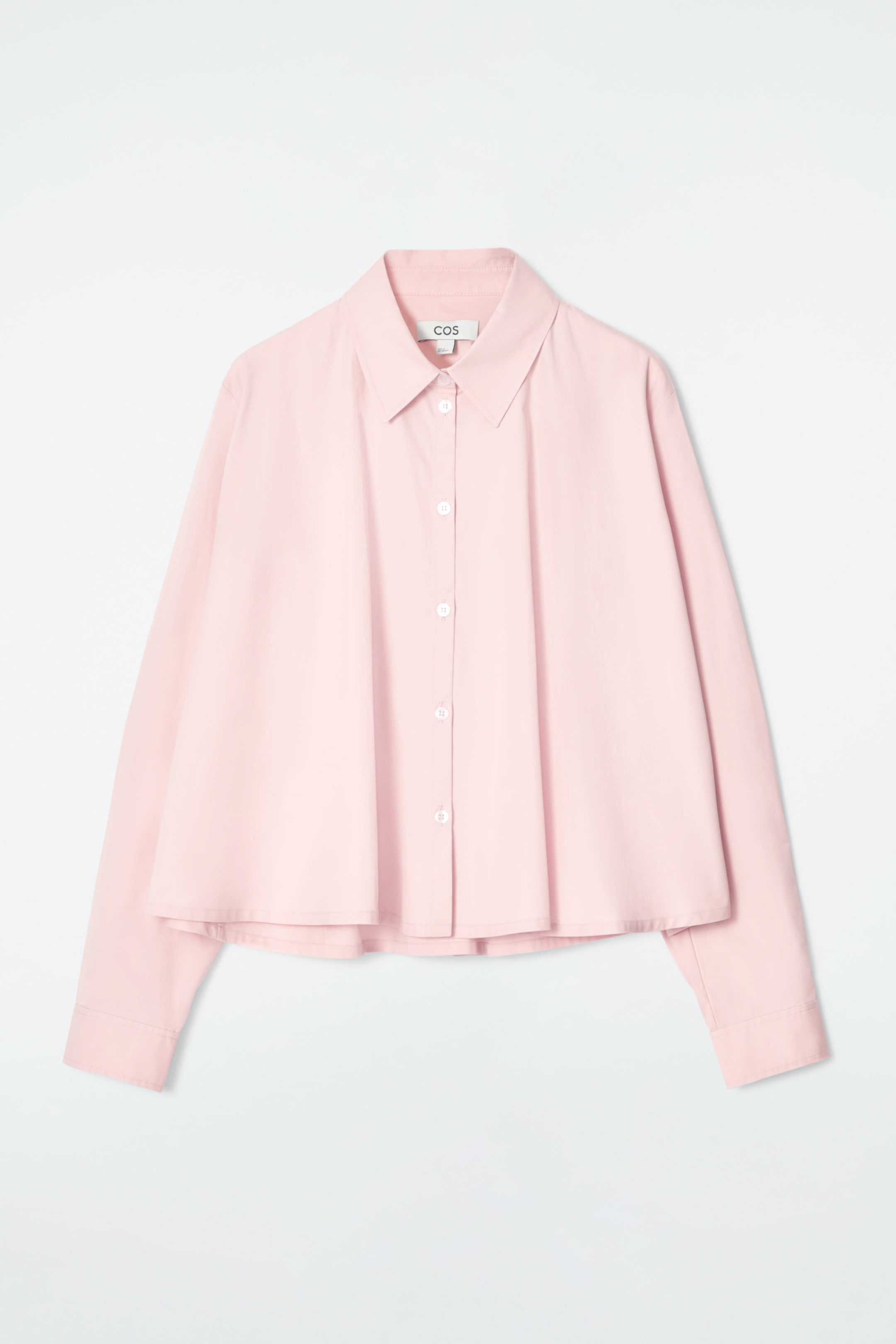 RELAXED FLARED COTTON SHIRT