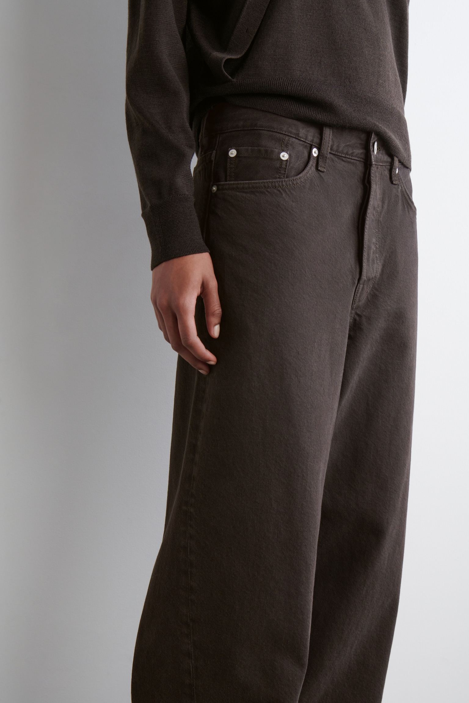 FACADE STRAIGHT-LEG JEANS - BROWN/LIGHT BLUE/LIGHT BLUE/BLUE/GREY - 6