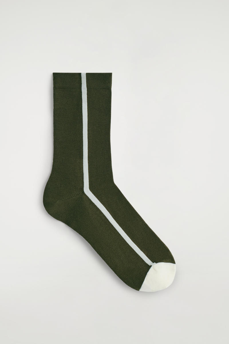 Striped Cotton Socks