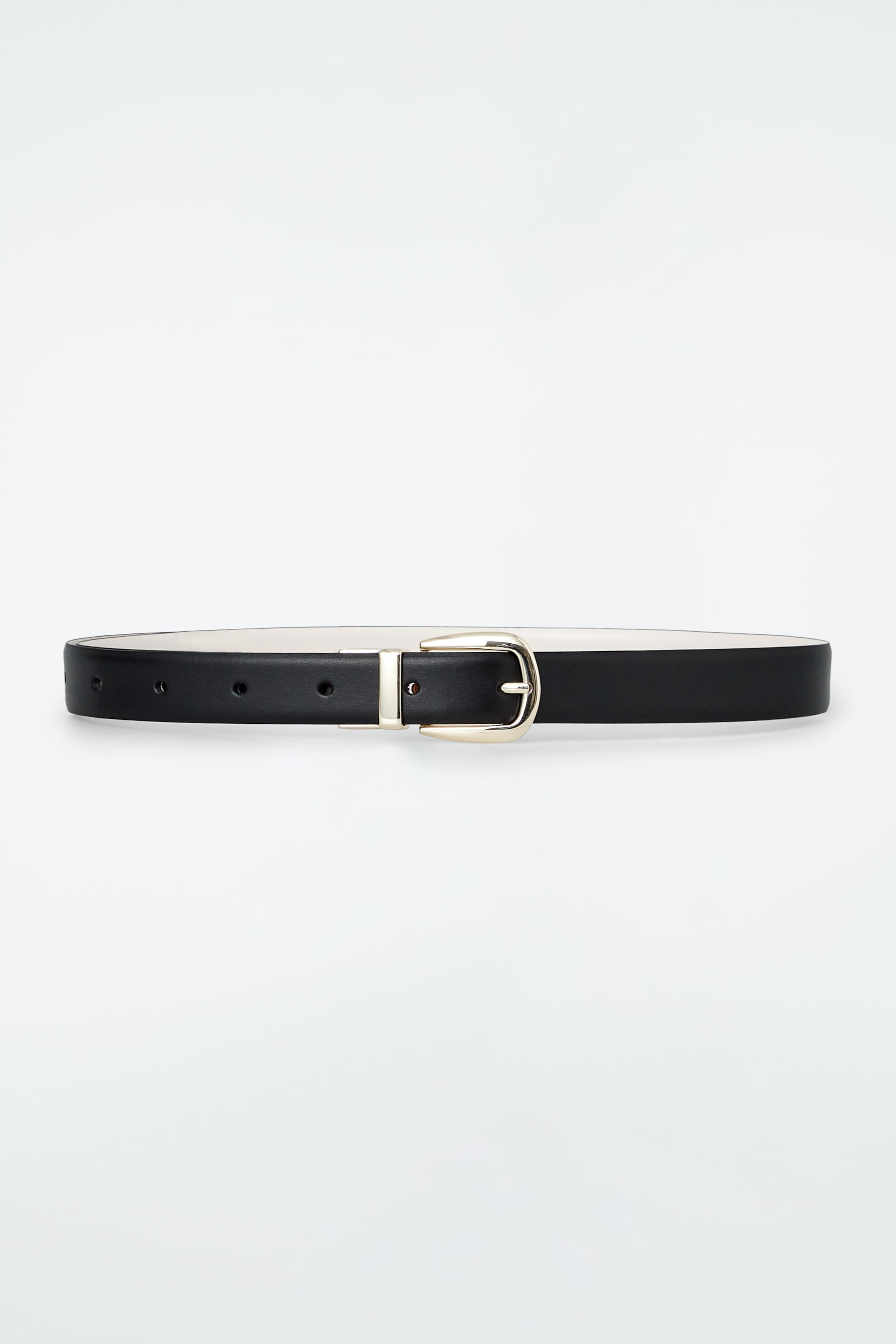 Agrandir l'image: CEINTURE RÉVERSIBLE EN CUIR - NOIR / ÉCRU - FEMME | H&M FR 3