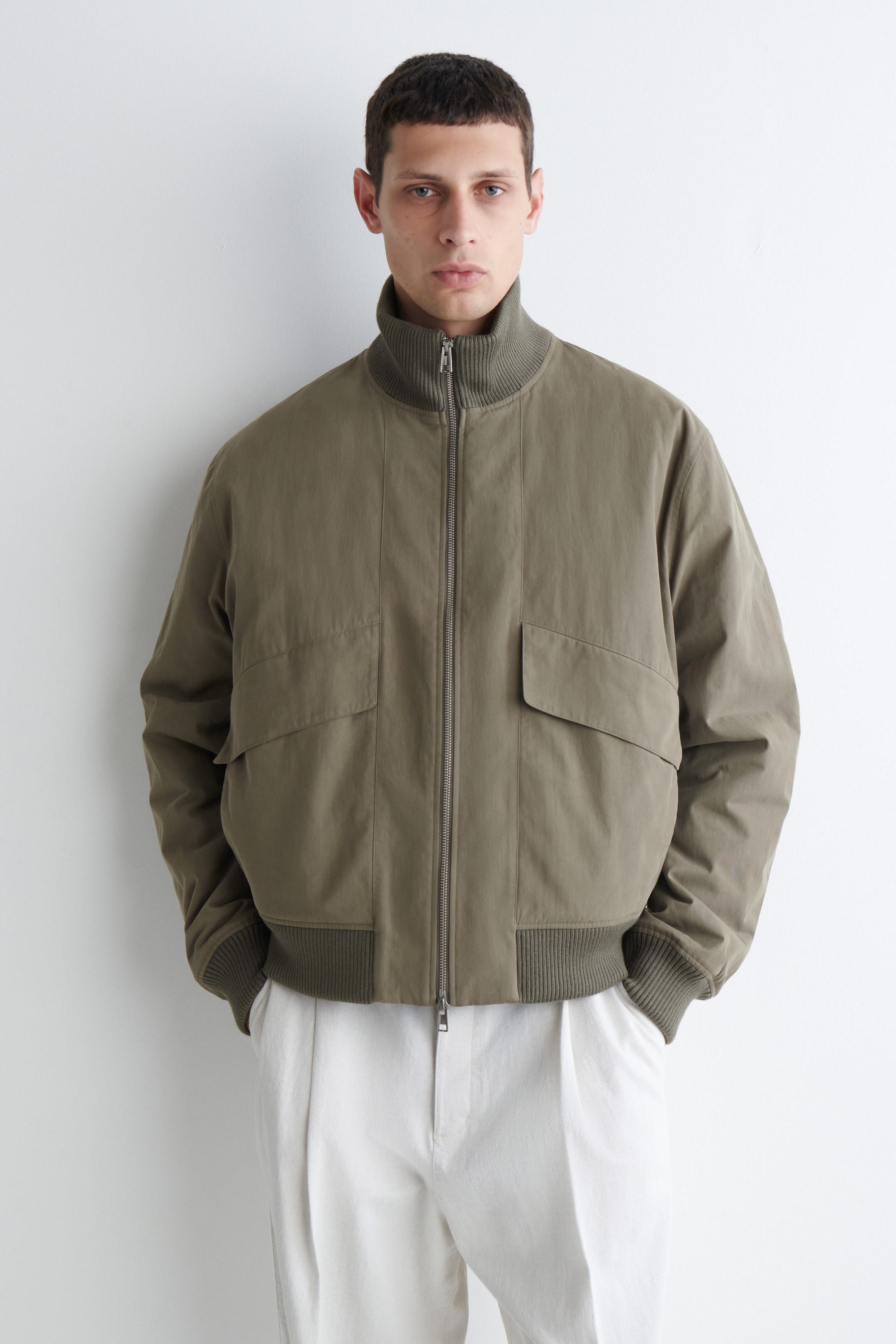 PADDED COTTON FLIGHT JACKET