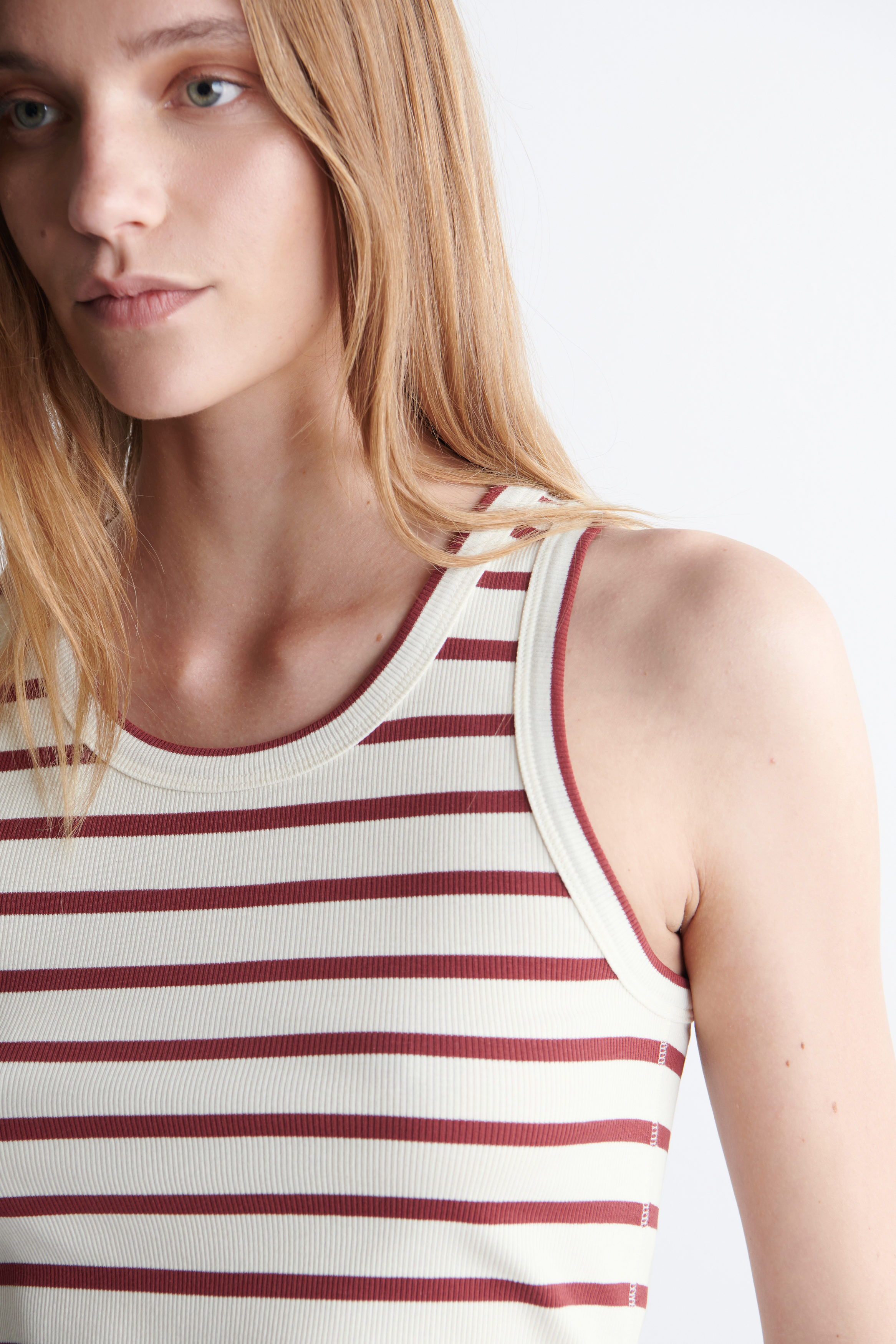 売れ筋商品|||フィリッパコー Tシャツ レディース トップス FINE SINGLET - Top - white Tシャツ レディース ノースリーブ タンクトップ 刺繍 プル