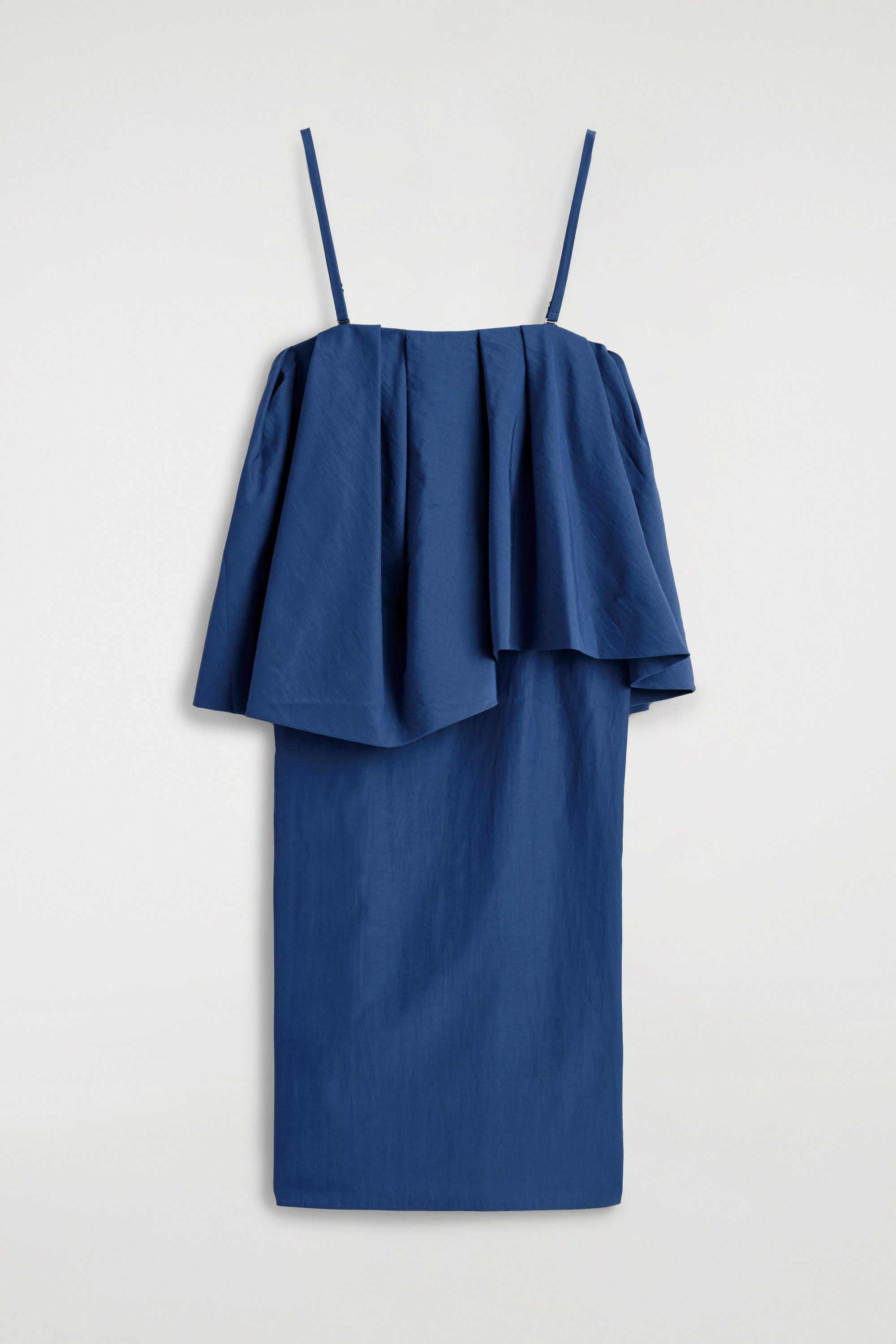 LAYERED BANDEAU MIDI DRESS