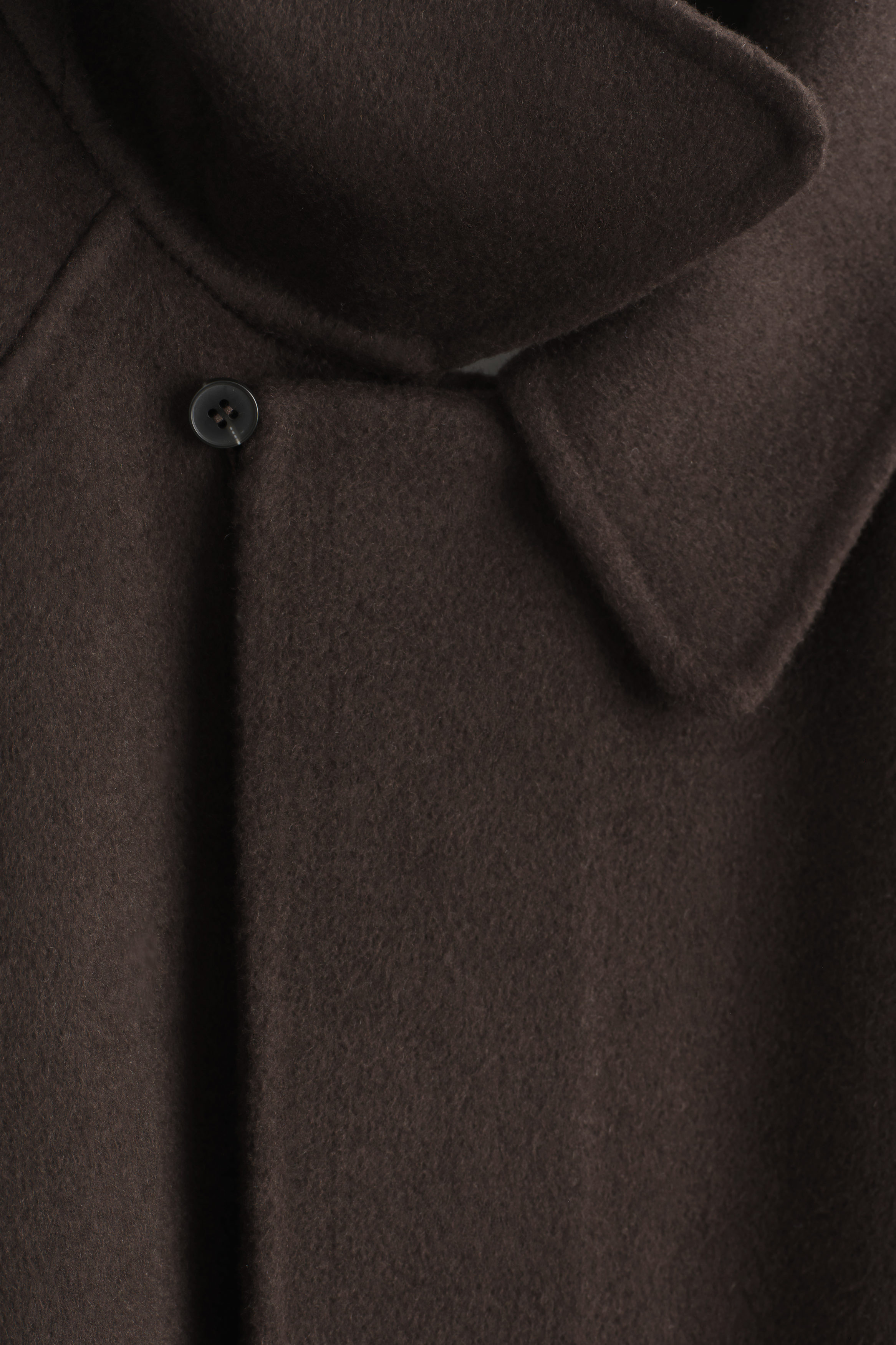 DOUBLE-FACED WOOL LONG CAR COAT - thumbnail 3