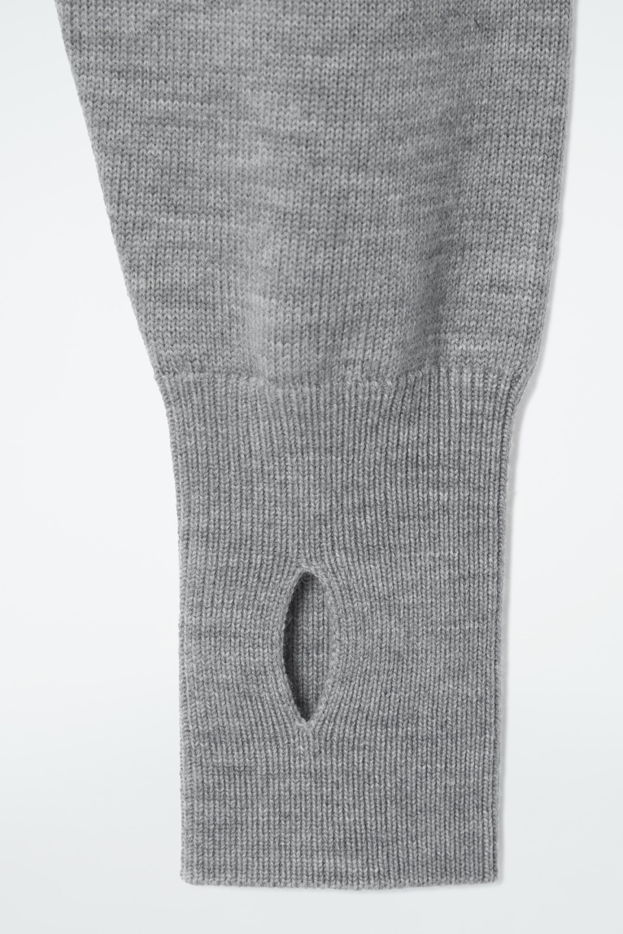 Se større billede: CROPPED HÆTTETRØJE I ULD - GRÅ - DAME | H&M DK 2