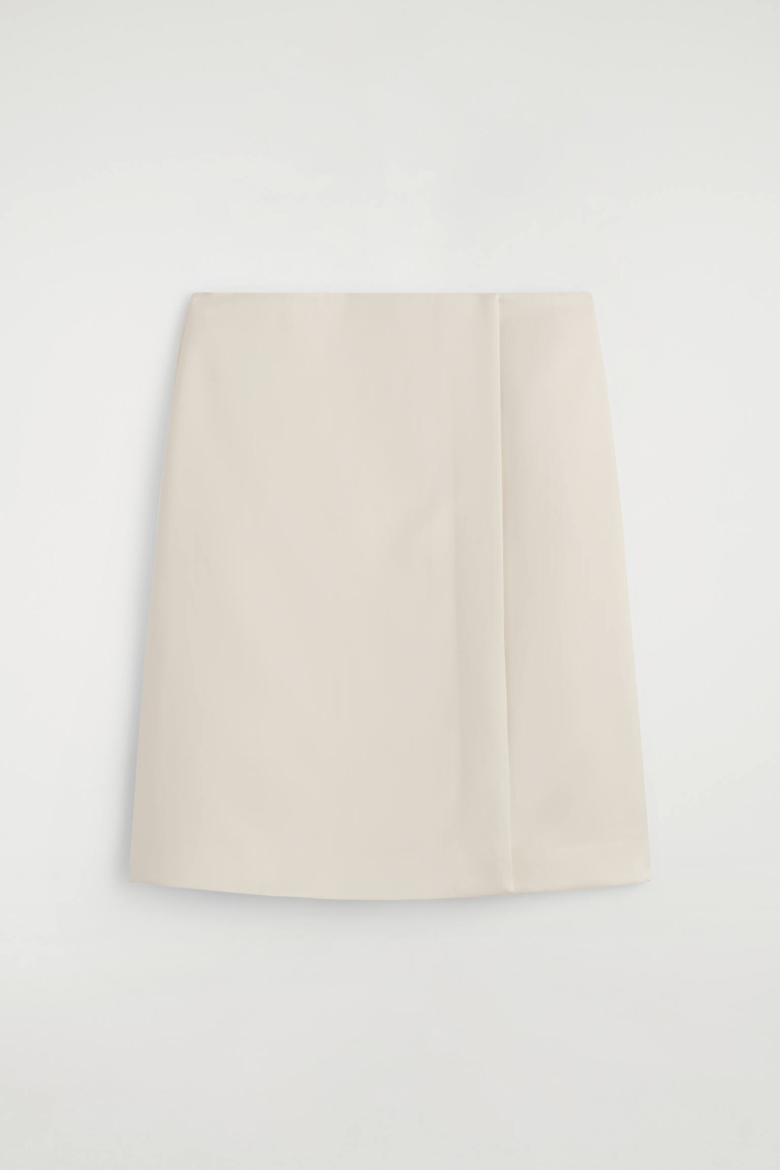 Sateng omslagskjørt-HVIT - 2