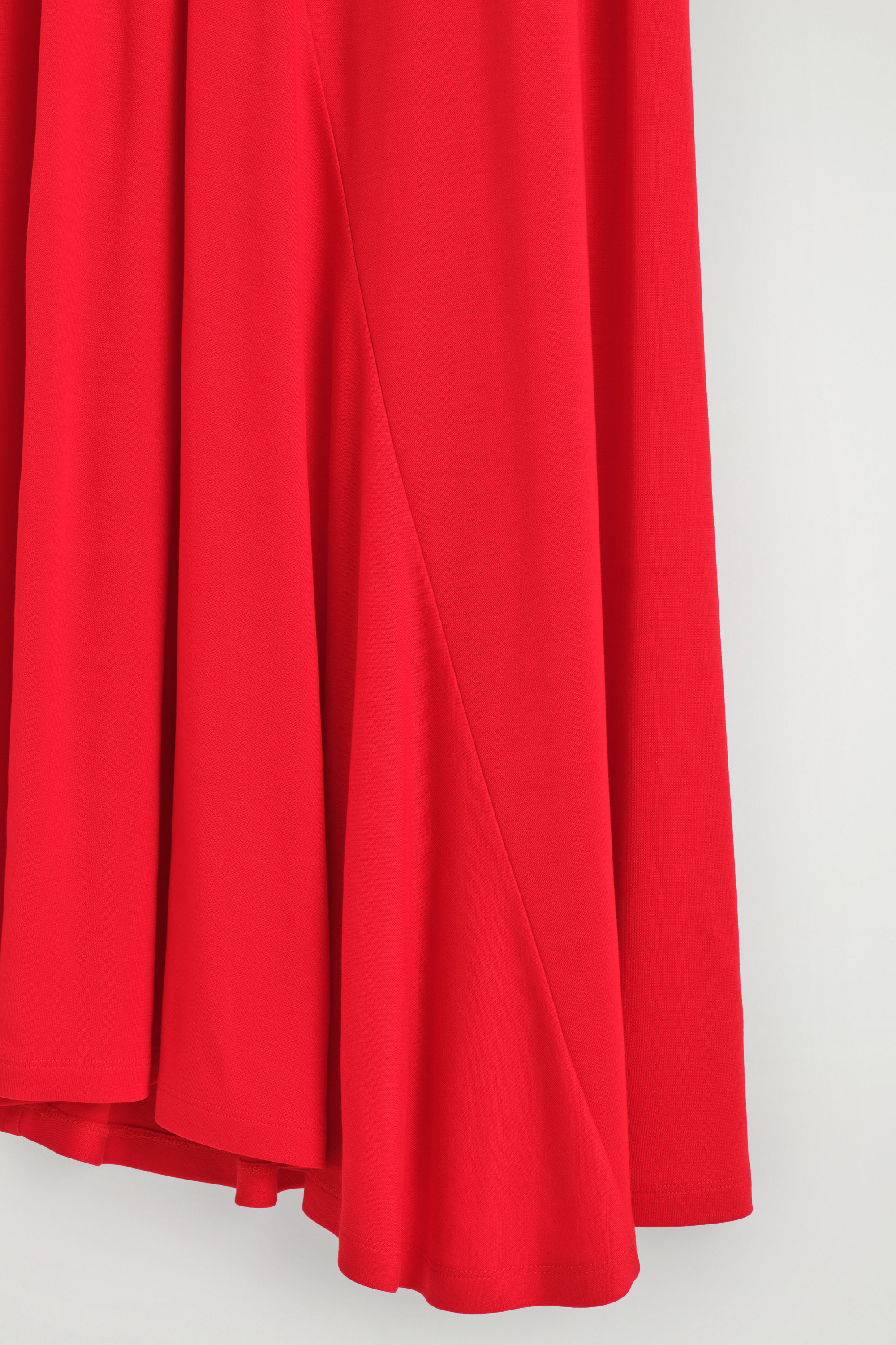 Kalina Premium Jersey Asymmetric Cut Out Maxi Dress in