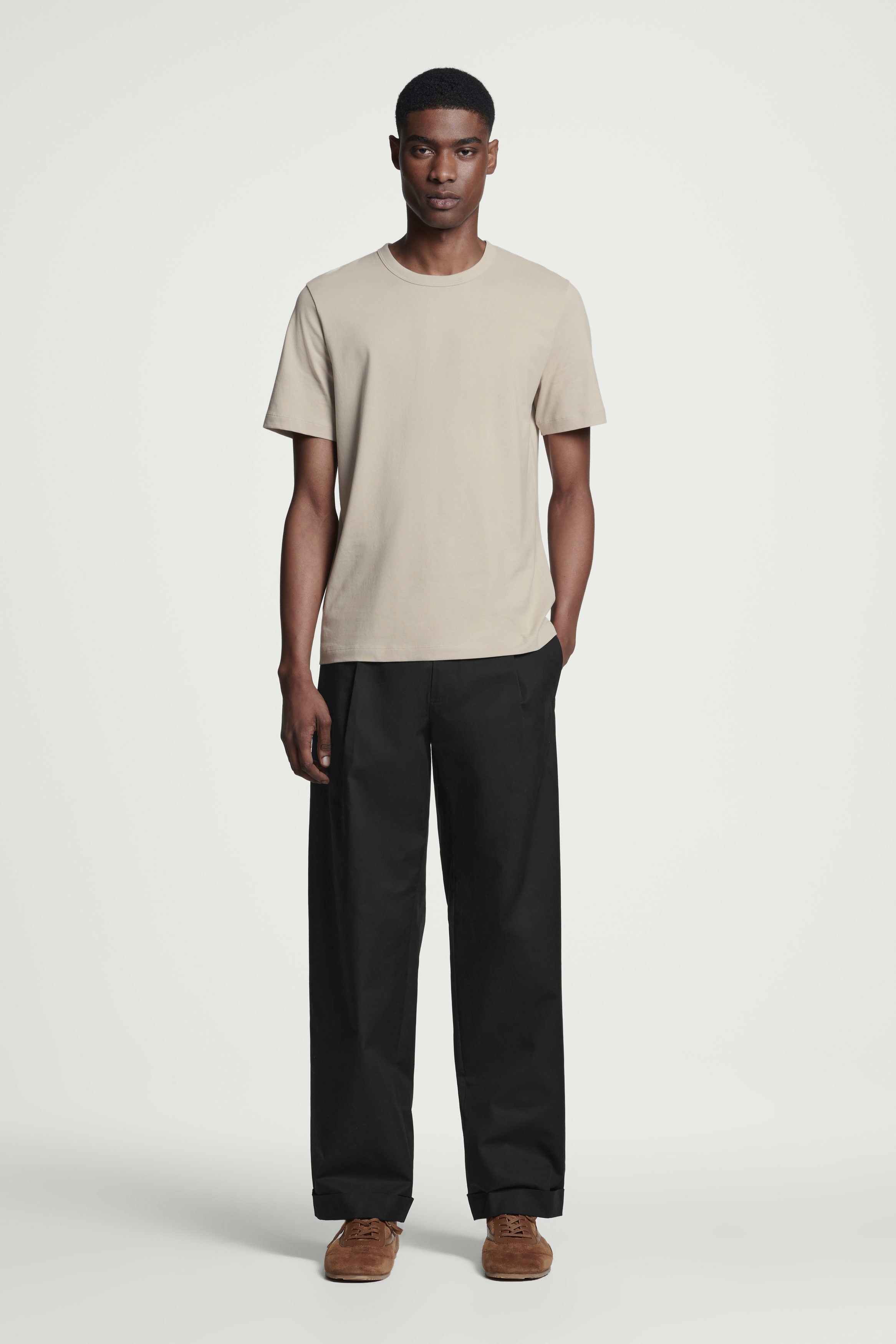 Tシャツ・カットソー BARROW Men T-shirt Beige S5BWUATH053 002 BARROW: T-shirt men - Beige | Barrow t-shirt S5BWUATH053