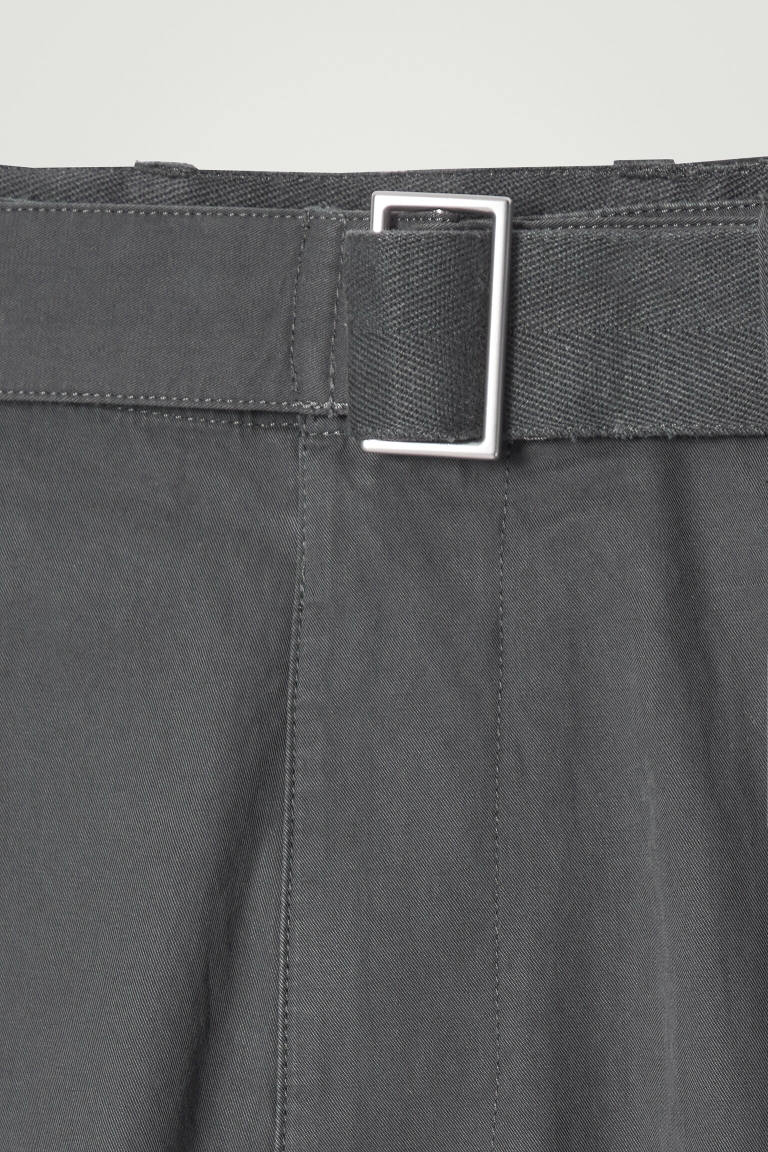 SHORT CARGO CEINTURÉ - GRIS - 2
