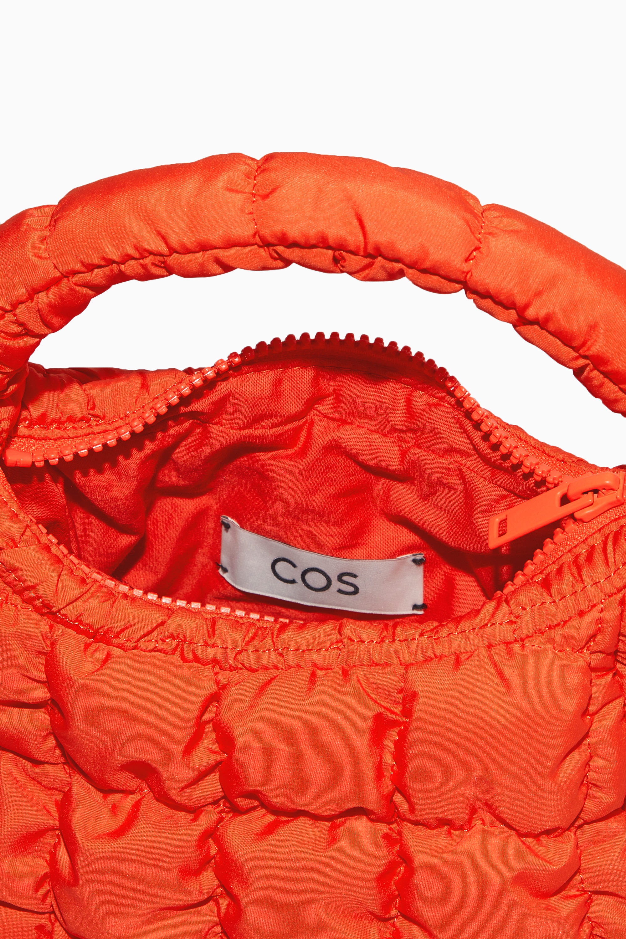 QUILTED MICRO BAG - ORANGE | COS