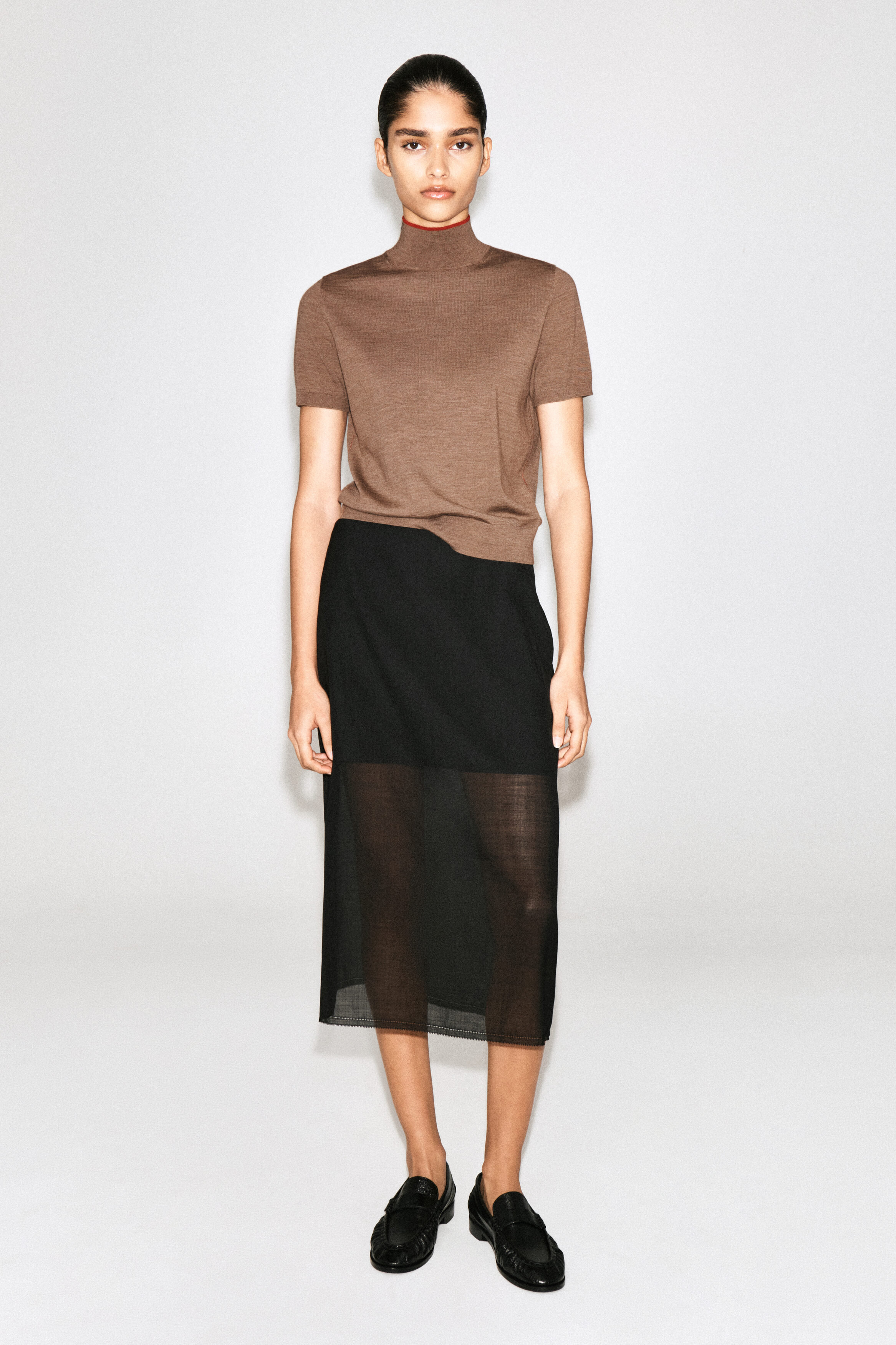 MERINO WOOL TURTLENECK TOP - thumbnail 8