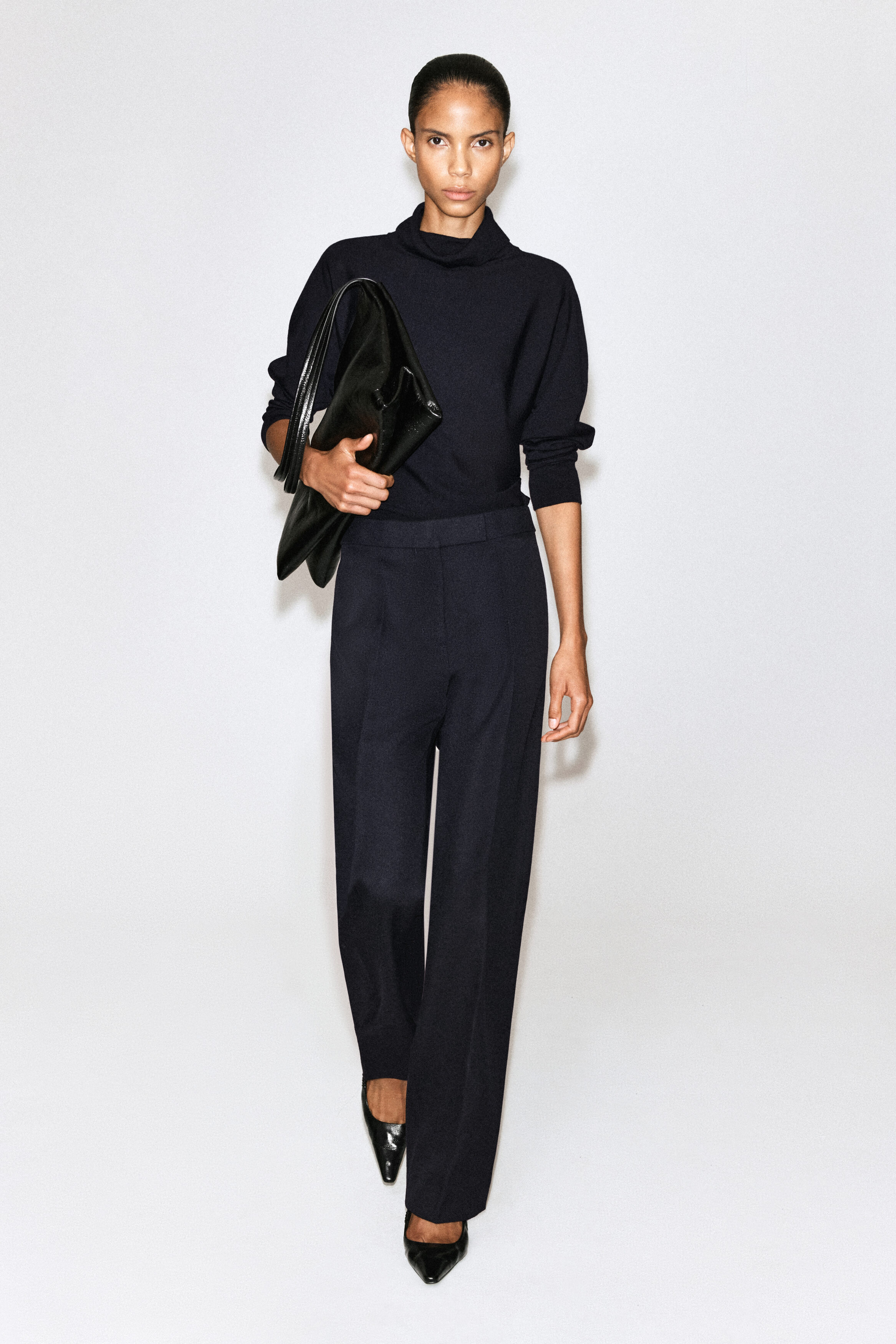 MERINO WOOL FUNNEL-NECK SWEATER - thumbnail 9