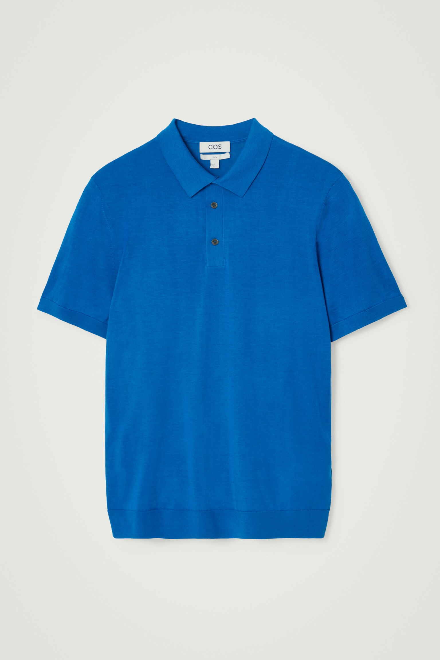 POLO SLIM IN MAGLIA DI SETA - BLU COBALTO/NERO/BLU NAVY/VERDE SCURO/TALPA SCURO/TALPA/BLU POLVERE