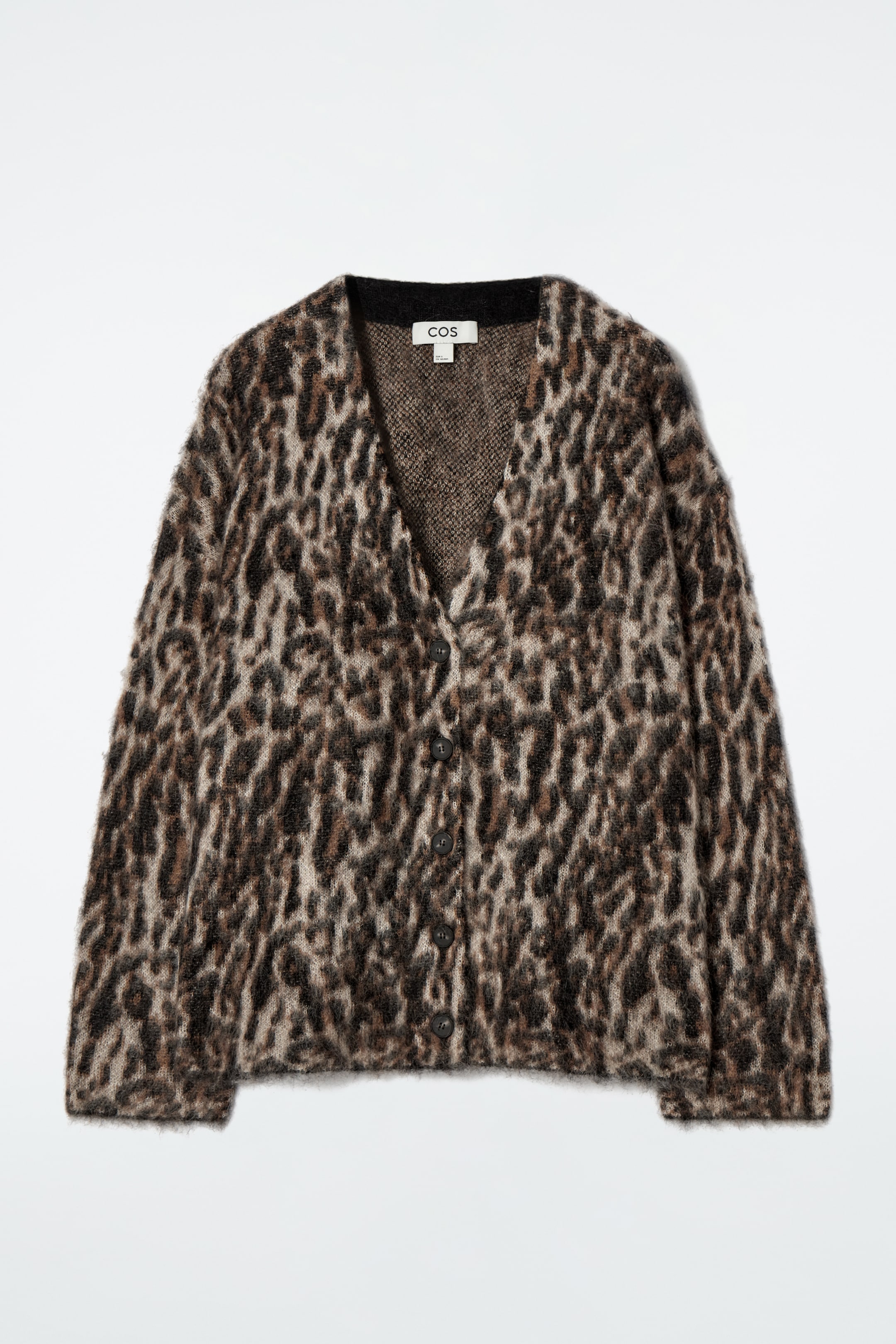 Größeres Bild ansehen: STRICKJACKE AUS MOHAIR-MIX MIT LEOPARDENMUSTER - LEOPARDENMUSTER - Ladies | H&M DE 6