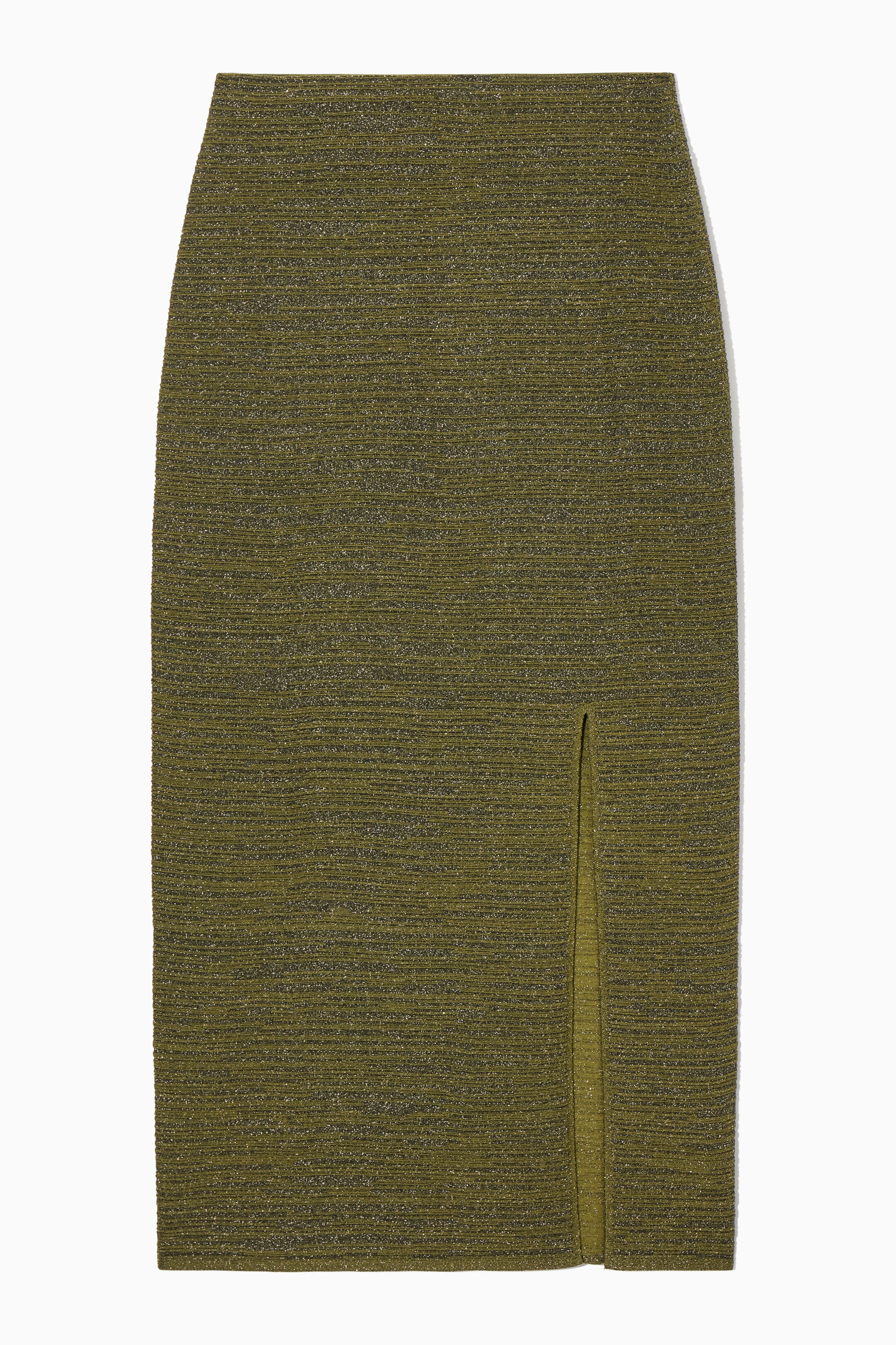 Ingrandisci l'immagine: SPARKLY TEXTURED PENCIL SKIRT - GREEN - DONNA | H&M CH 1