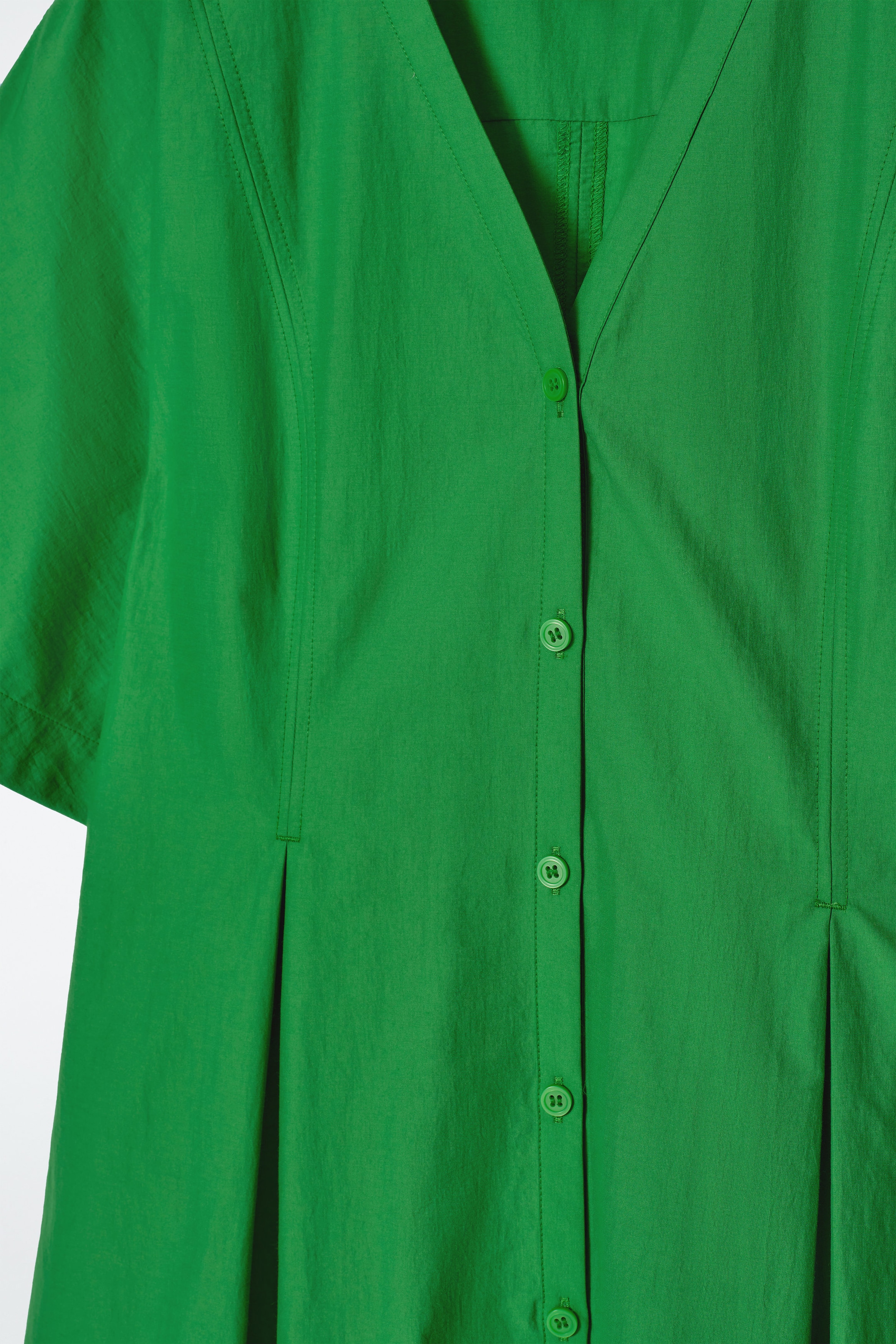 MINI ABITO A TRAPEZIO PLISSÉ