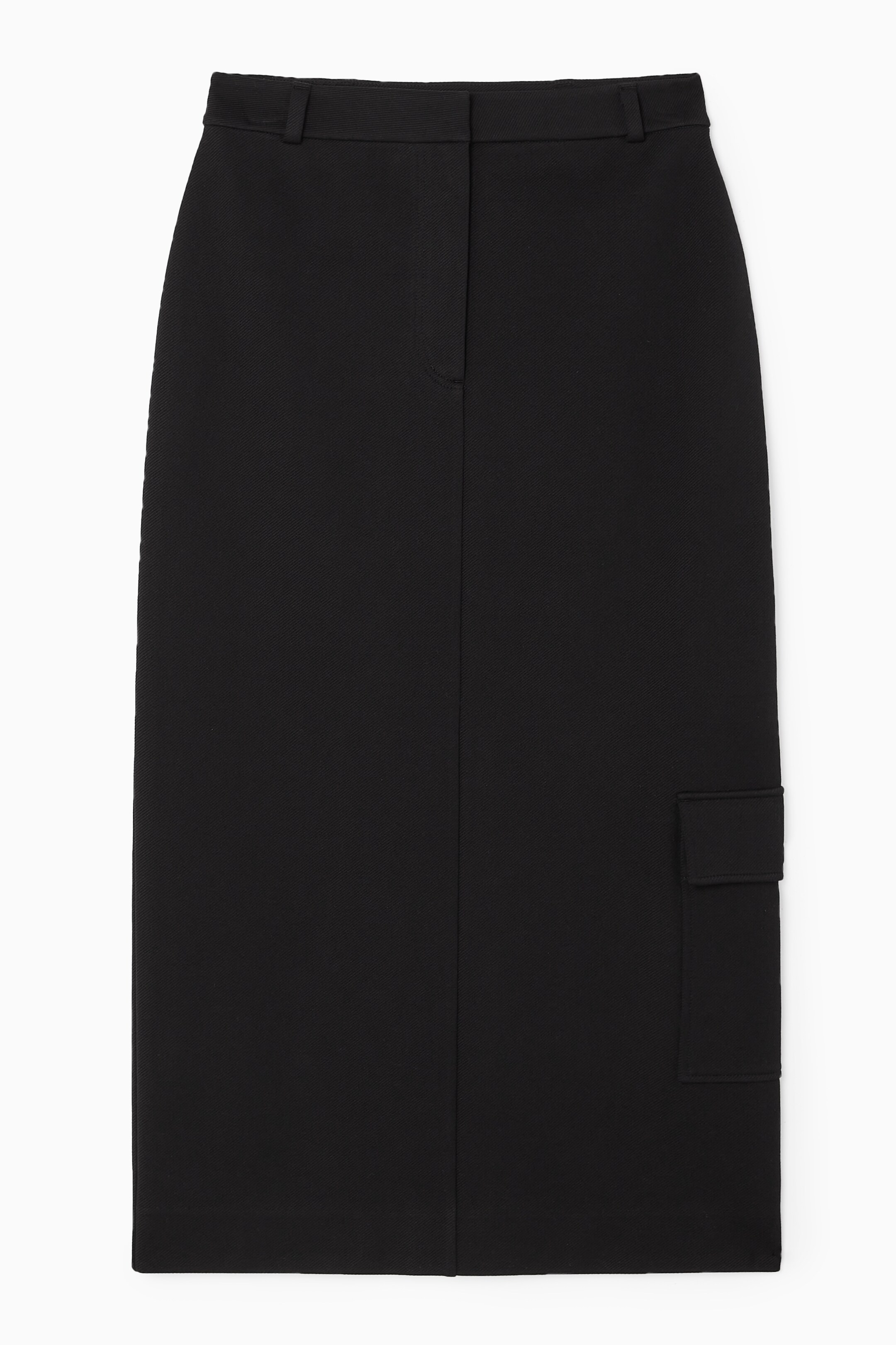 Ingrandisci l'immagine: CARGO MIDI SKIRT - BLACK - DONNA | H&M CH 1