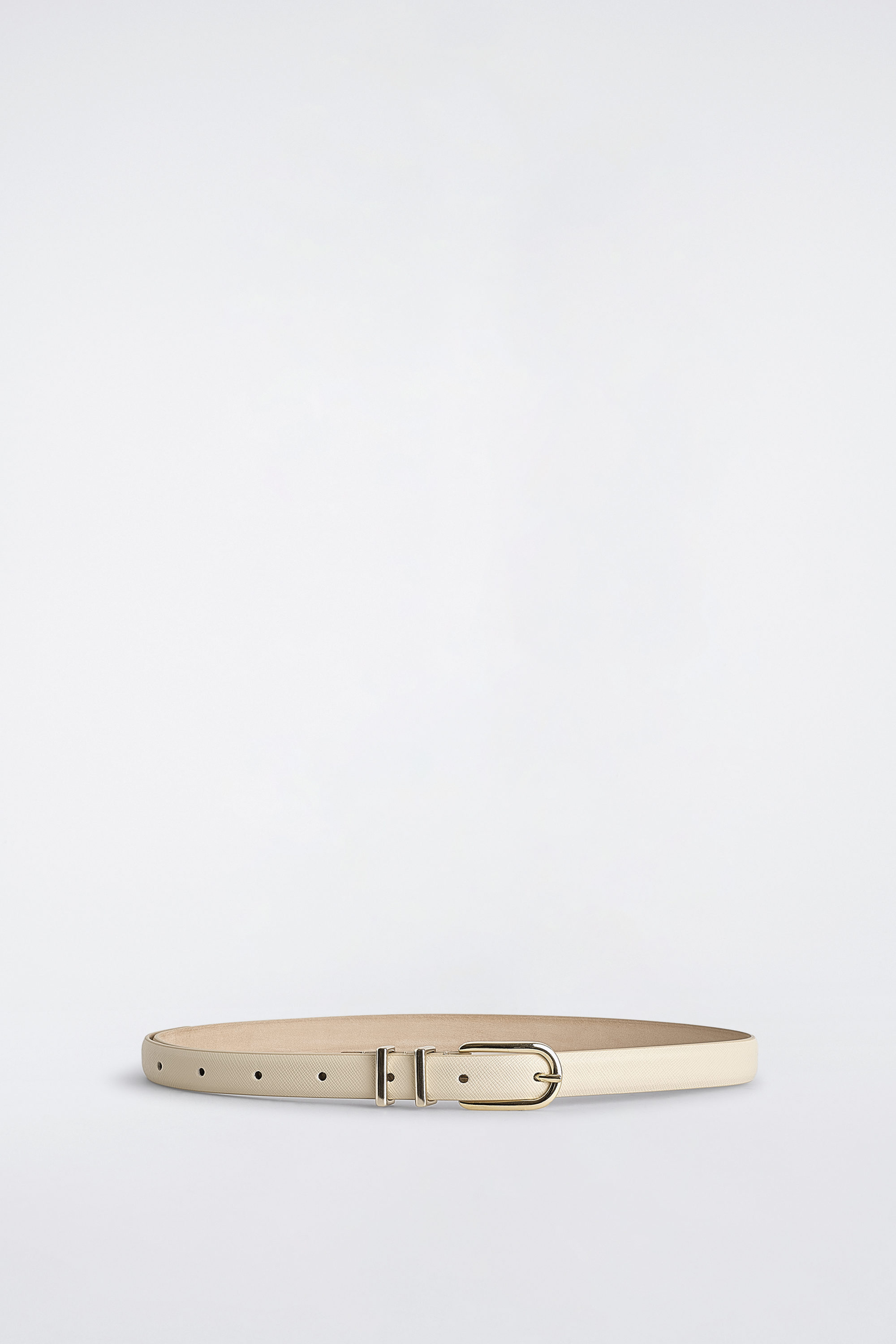 Saffiano Leather Belt