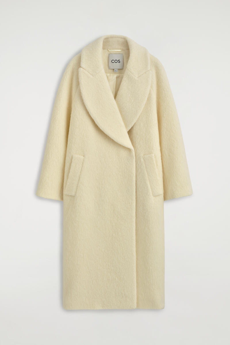 brushed Wool Maxi Coat
