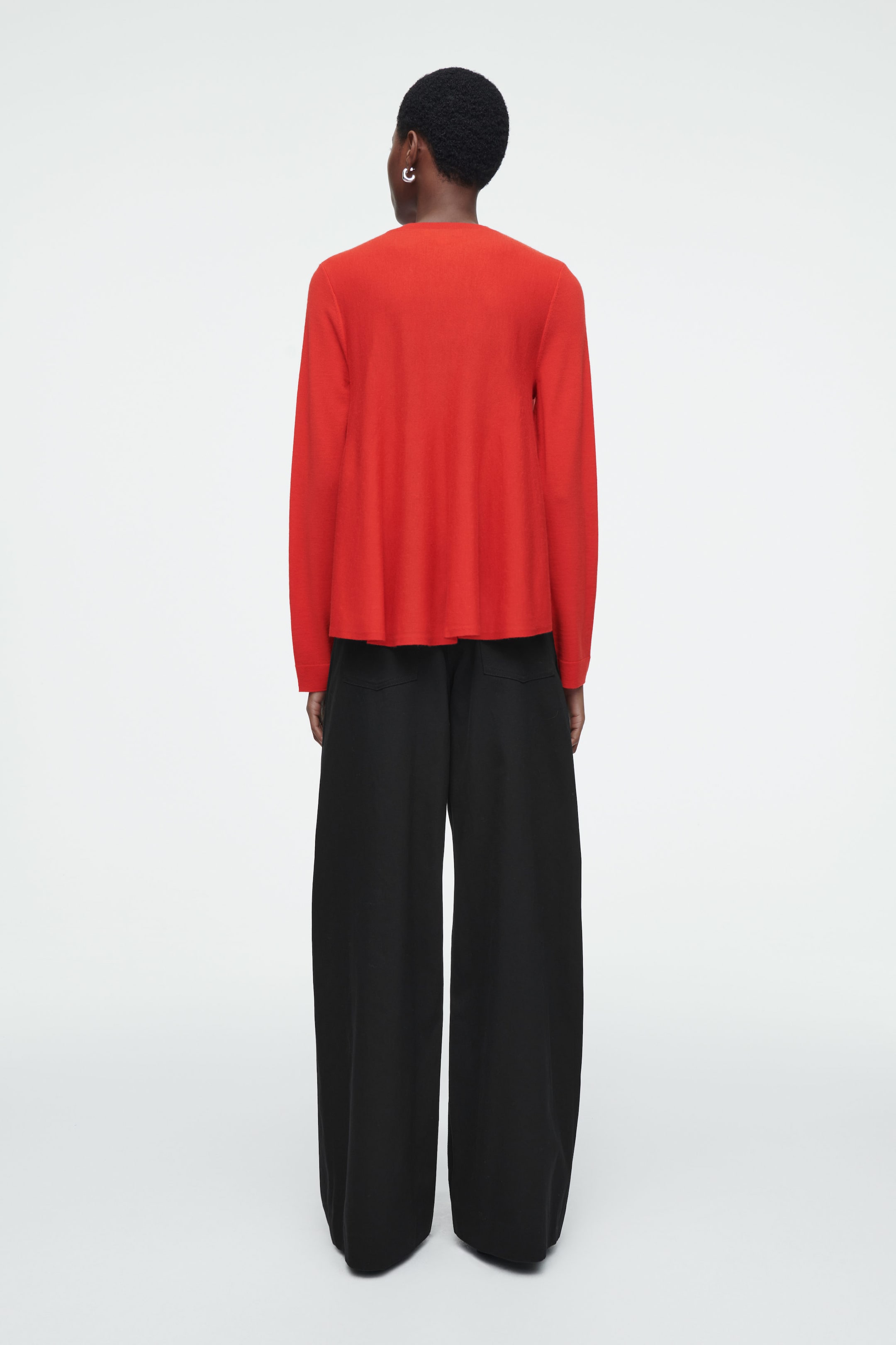 JERSEY EN TRAPECIO DE LANA MERINO