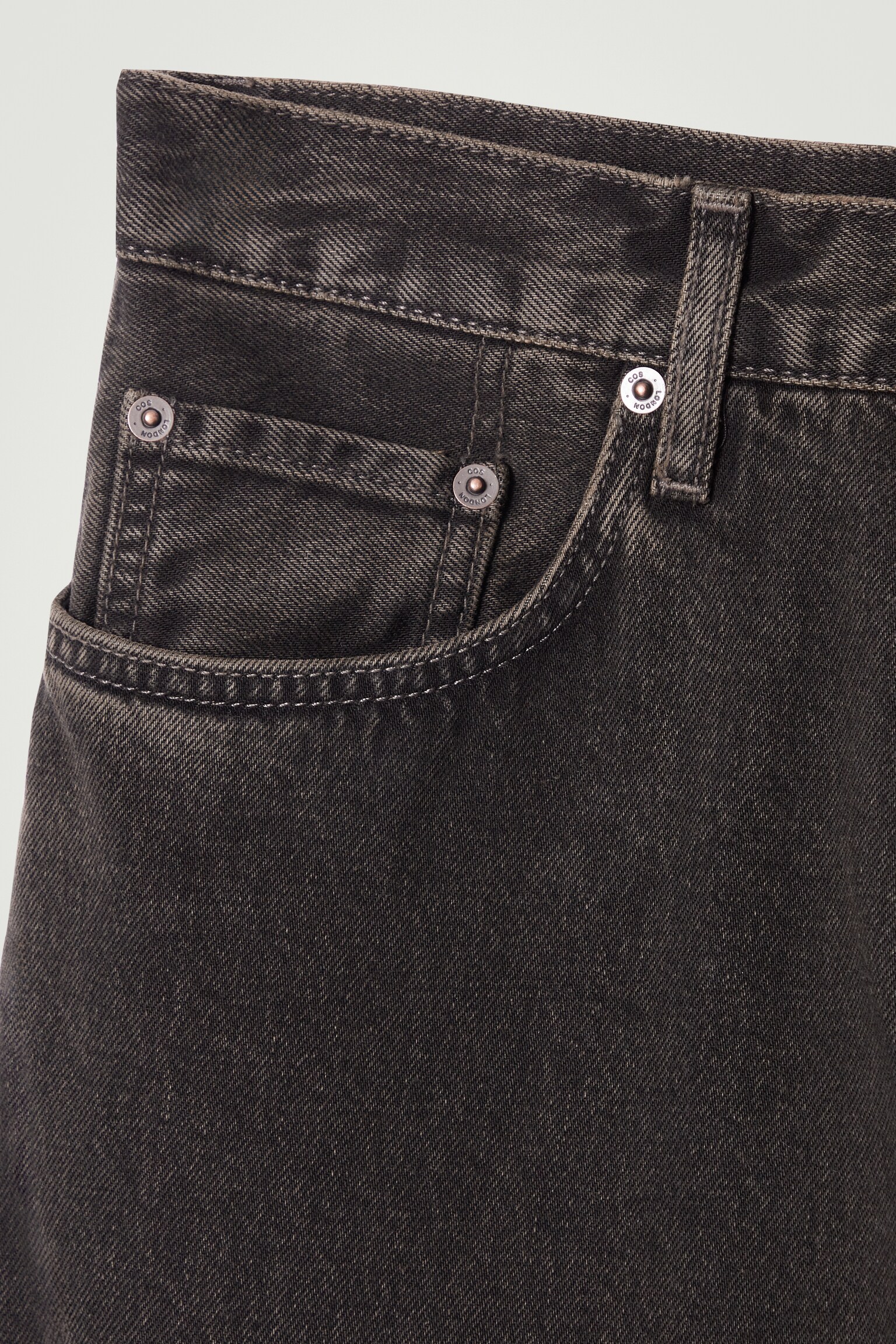 VAQUEROS DOME DE PERNERAS RECTAS - NEGRO/BEIGE/TOPO / ESPIGA/AZUL - 4