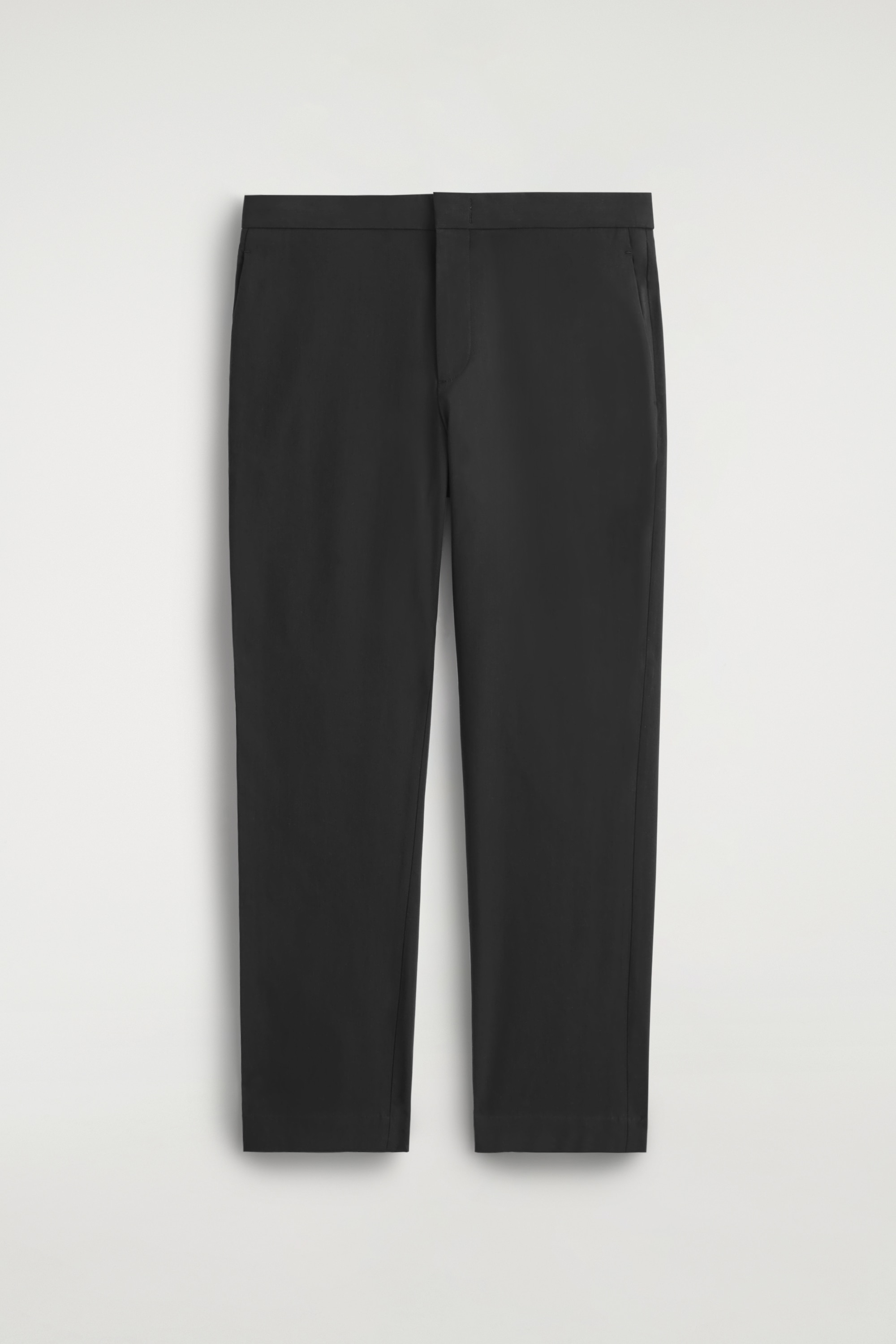 PANTALÓN DE ALGODÓN SLIM FIT - NEGRO/AZUL MARINO