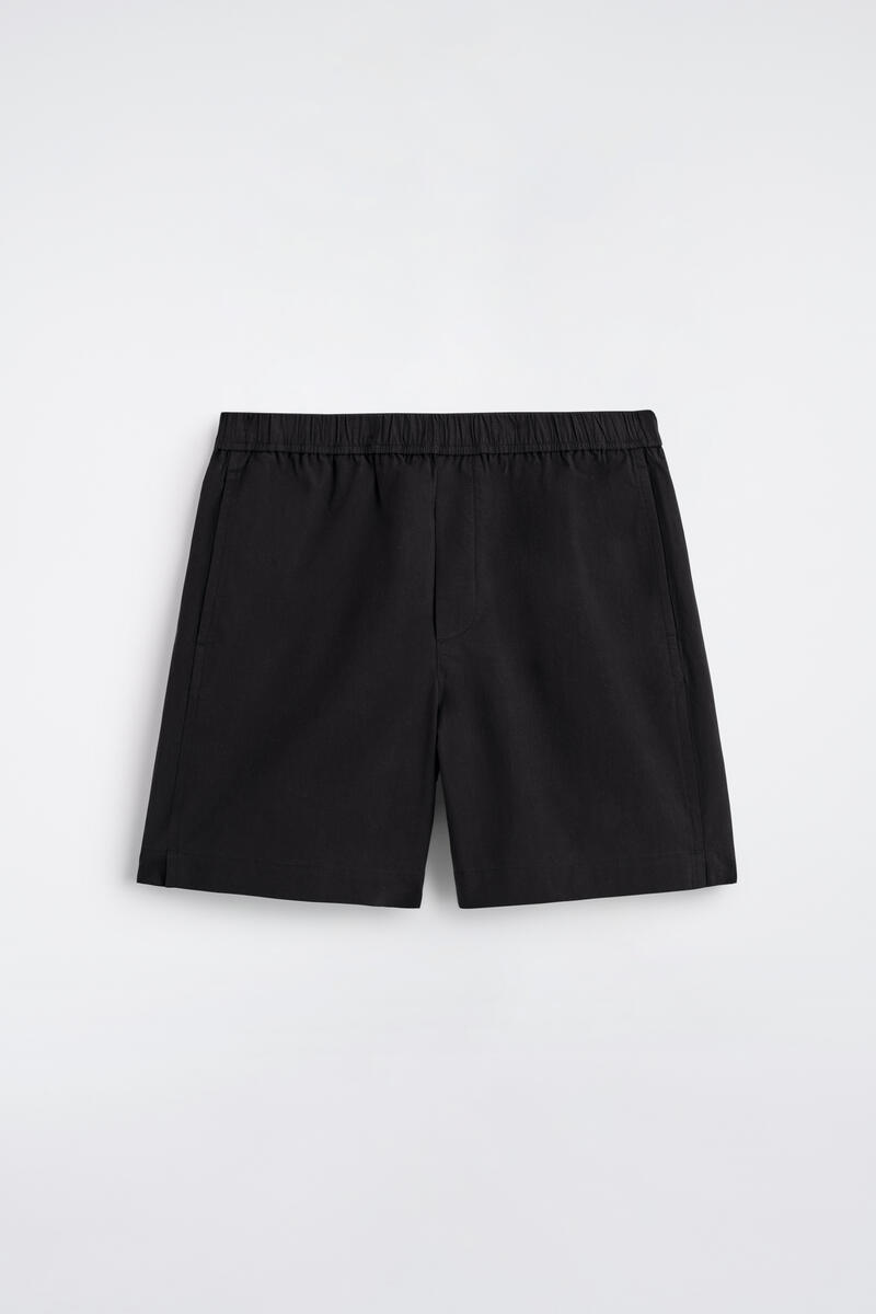 COS Elasticated Cotton Shorts Black Men's Medium