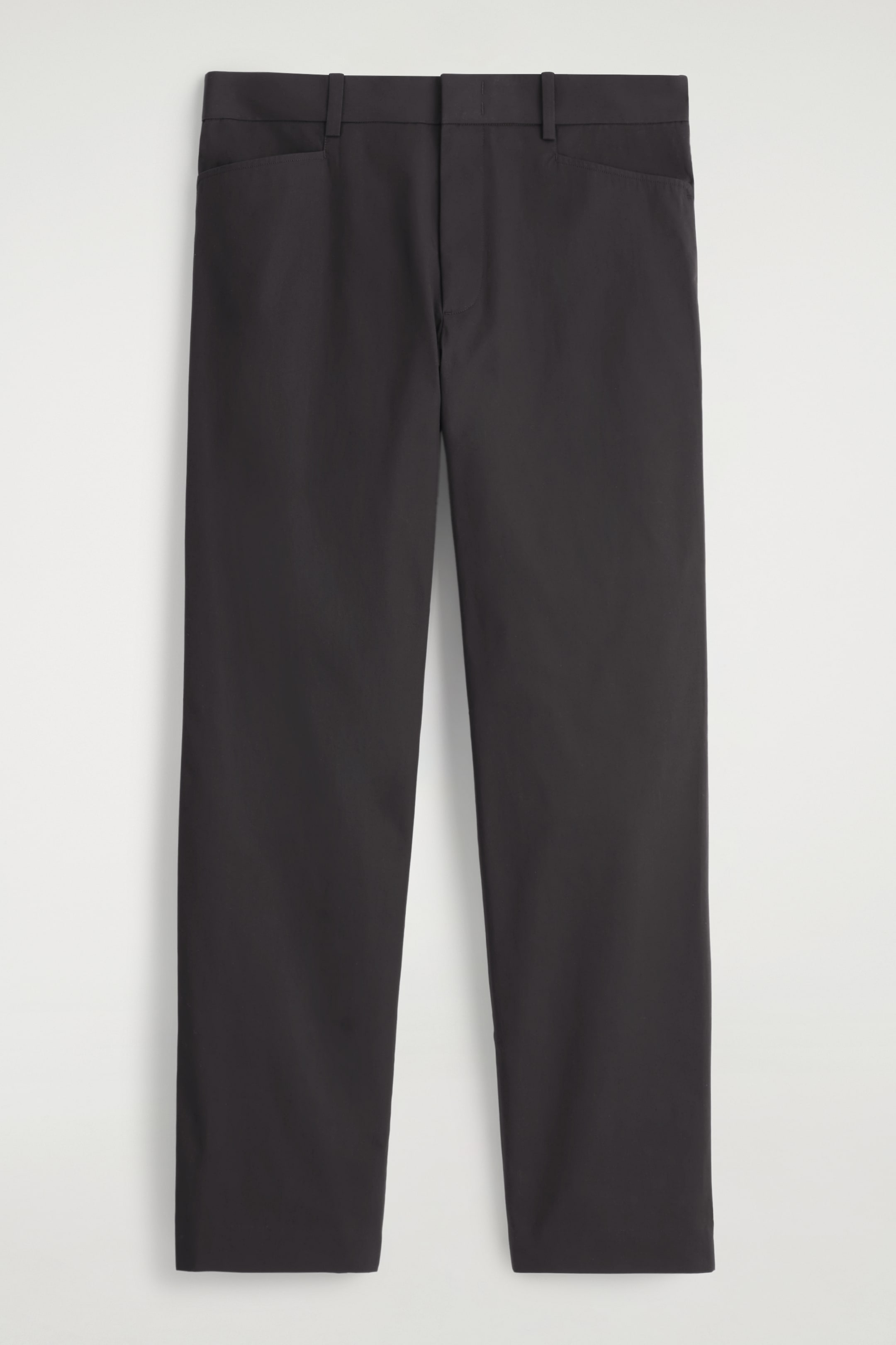 Grotere afbeelding bekijken: KATOENEN RECHTE BROEK - DONKERBRUIN - HEREN | H&M BE 6