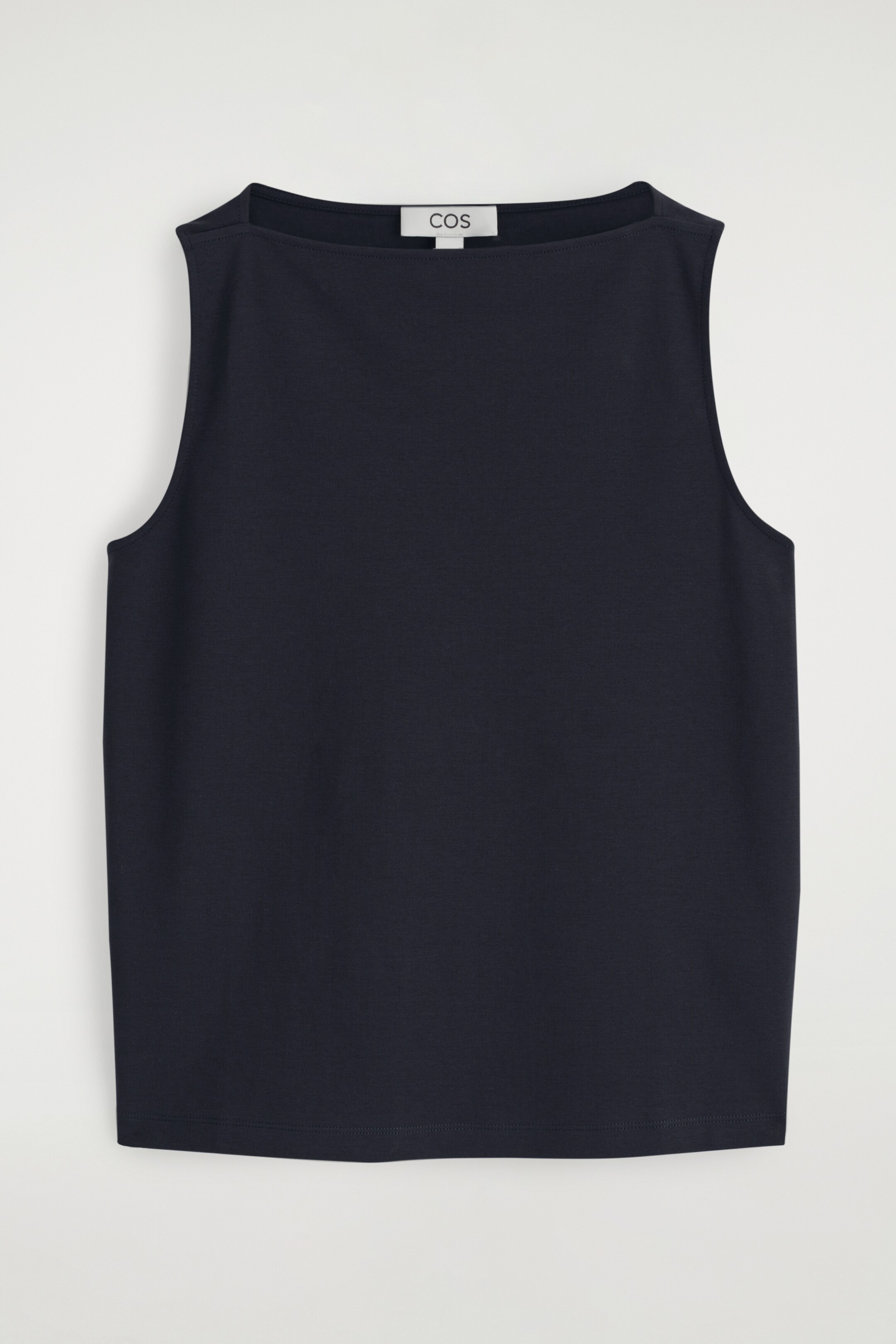 Zobrazit větší obrázek: Top s lodním výstřihem - TMAVĚ MODRÁ - ŽENY | H&M CZ 5