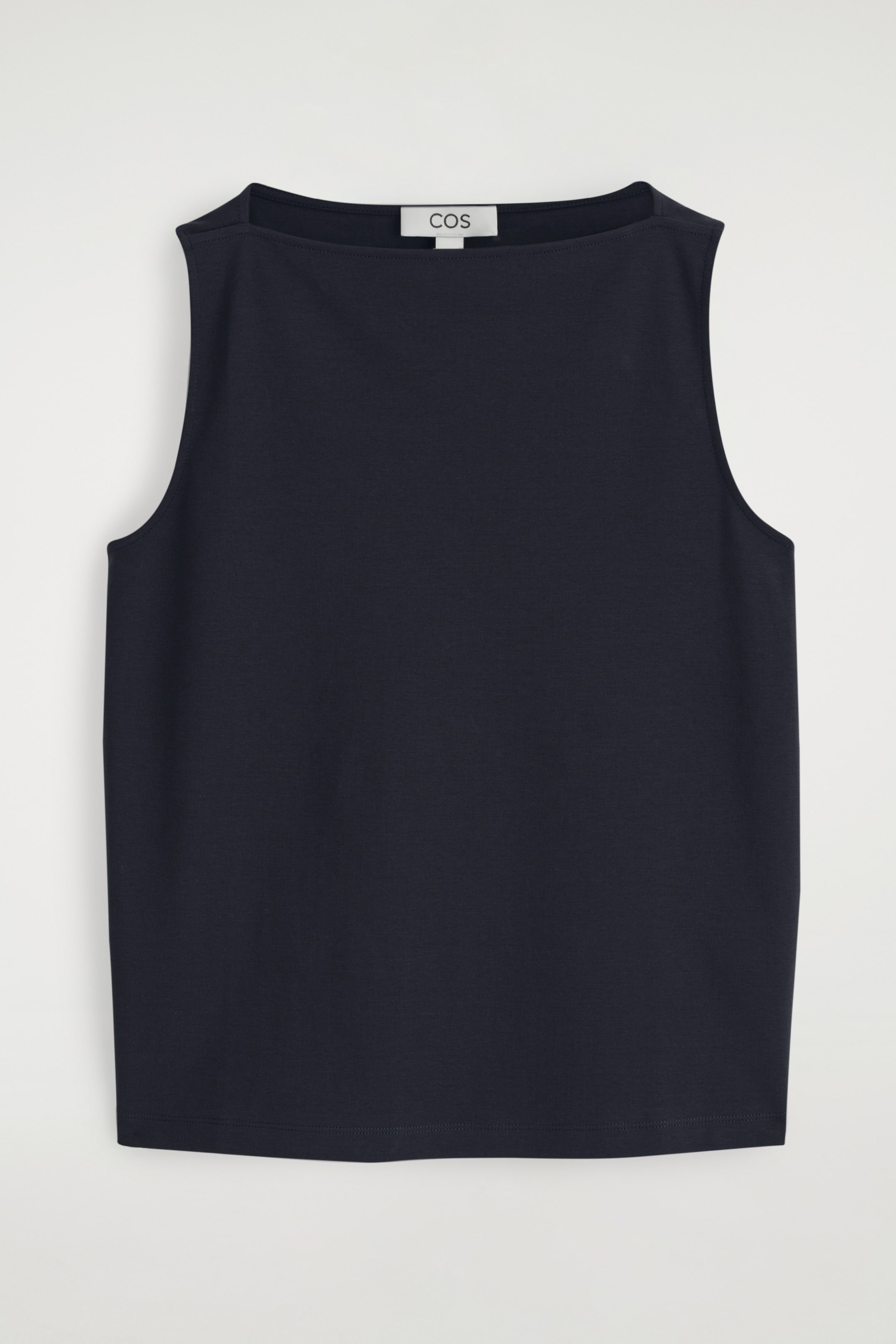 Grösseres Bild ansehen: TANKTOP MIT U-BOOT-AUSSCHNITT - NAVYBLAU - DAMEN | H&M CH 5
