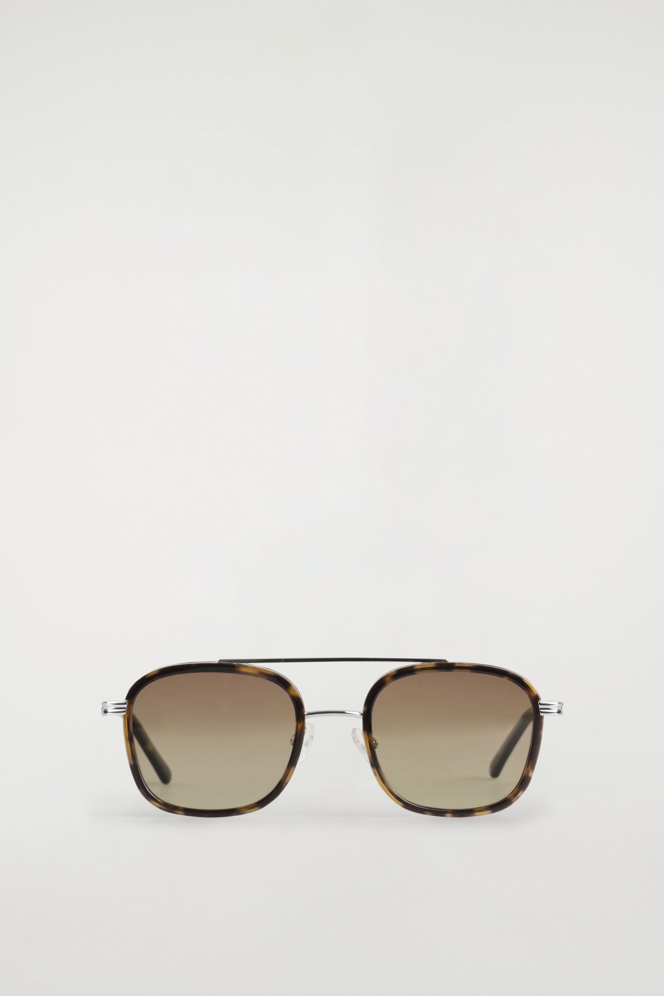 ROUND-FRAME AVIATOR SUNGLASSES