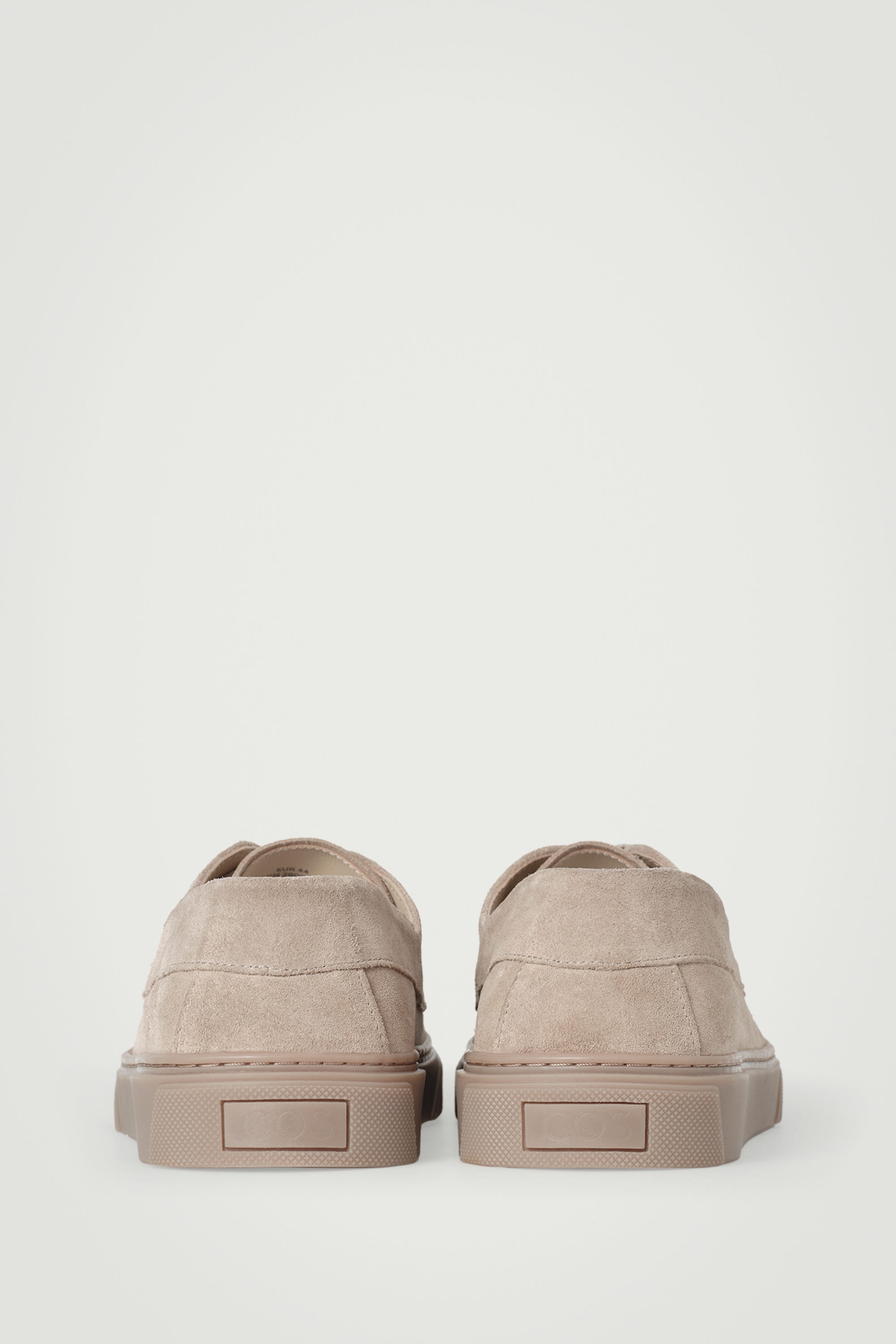 SUEDE TRAINER BOAT SHOES - STONE | COS