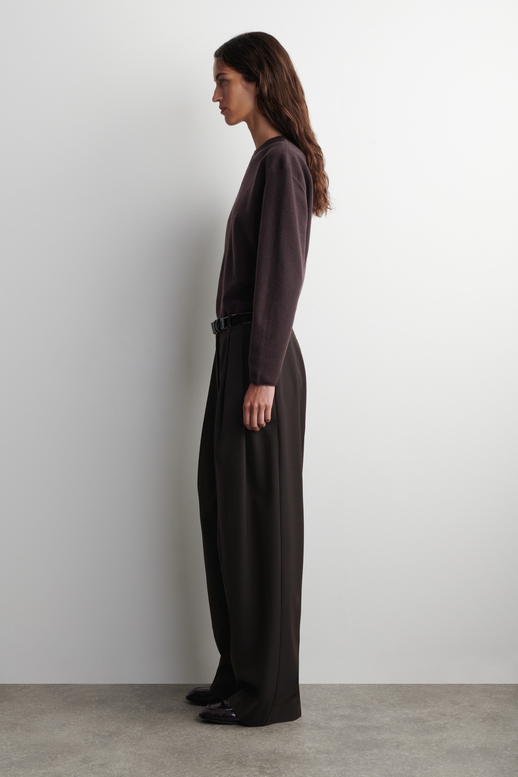 MERINO WOOL CREW-NECK SWEATER