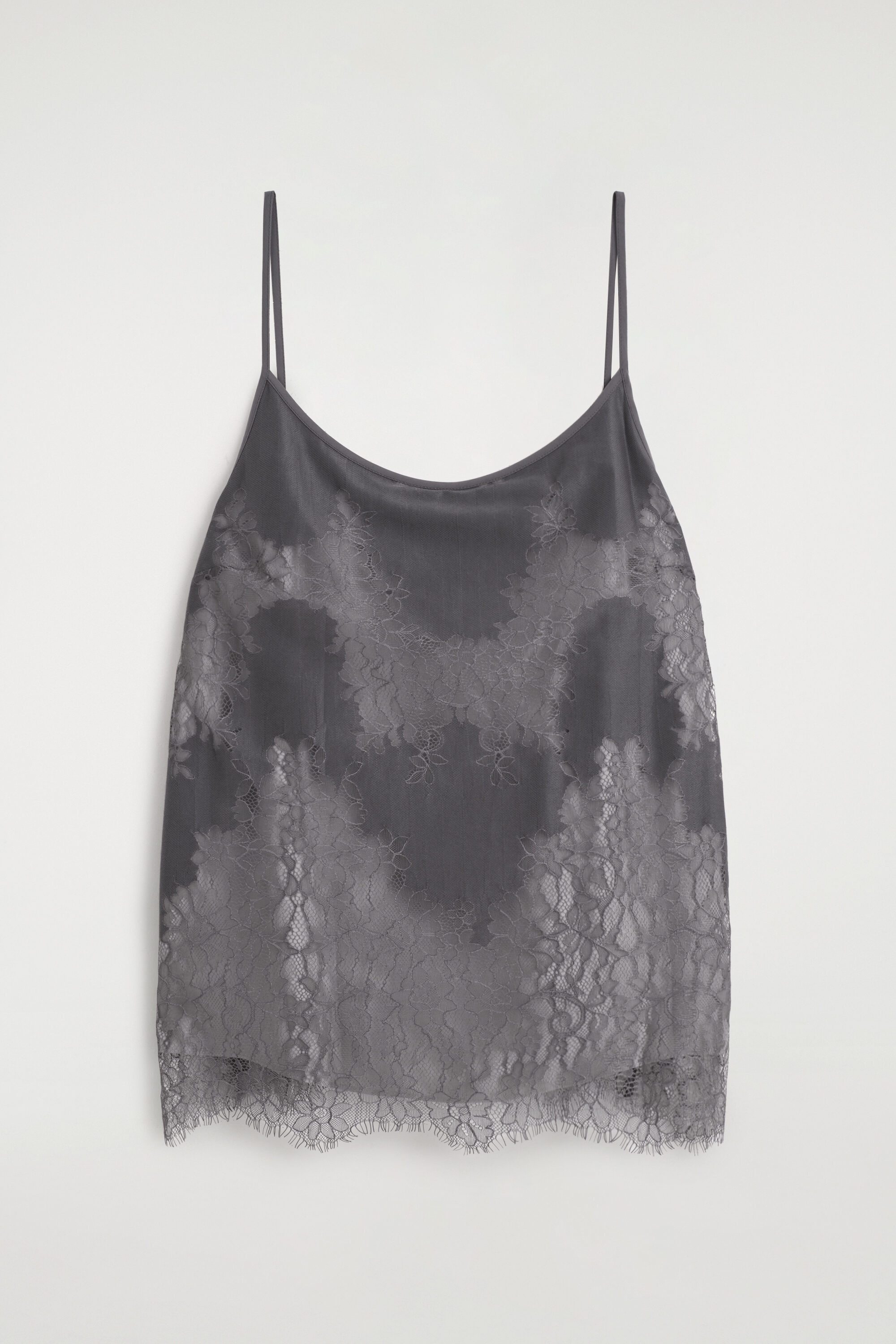 Lace-Overlay Cami Top by COS