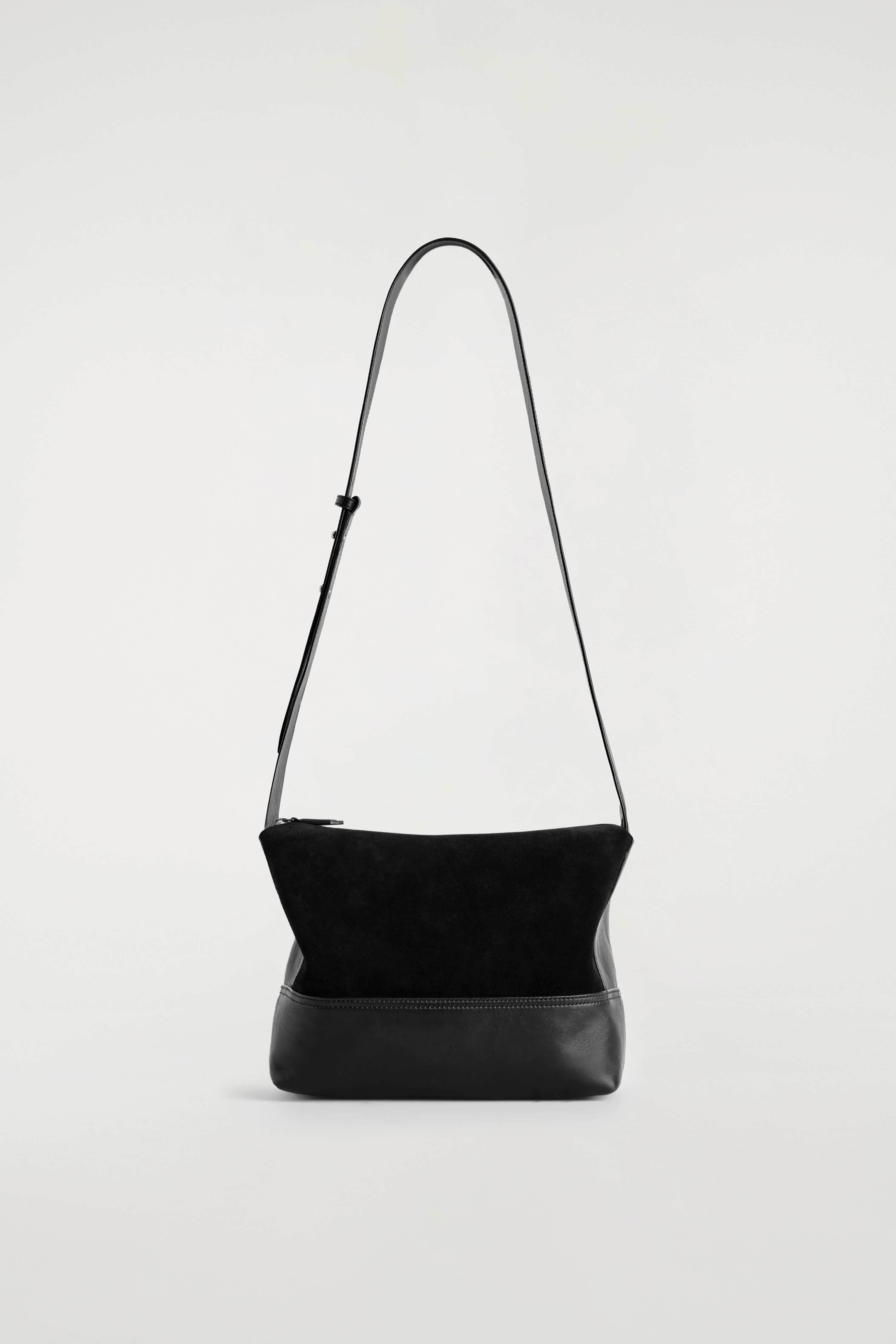 SAC BANDOULIÈRE AGENDA - CUIR - NOIR