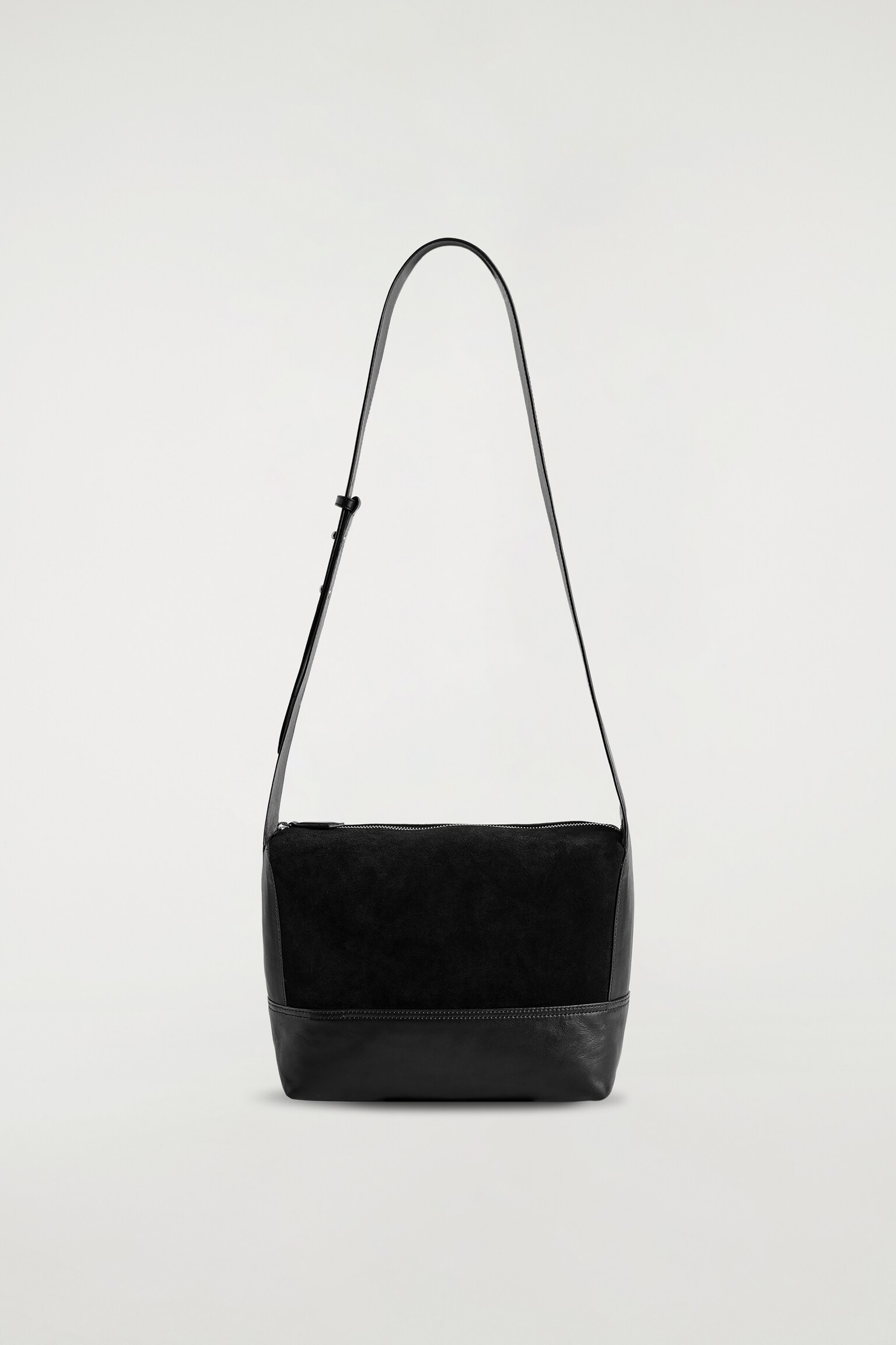 AGENDA - BOLSO BANDOLERA DE PIEL - NEGRO - 2