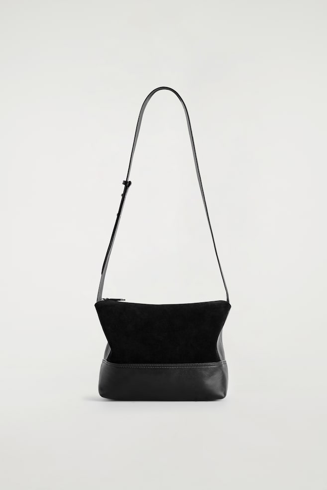 SAC BANDOULIÈRE AGENDA - CUIR - NOIR - 1