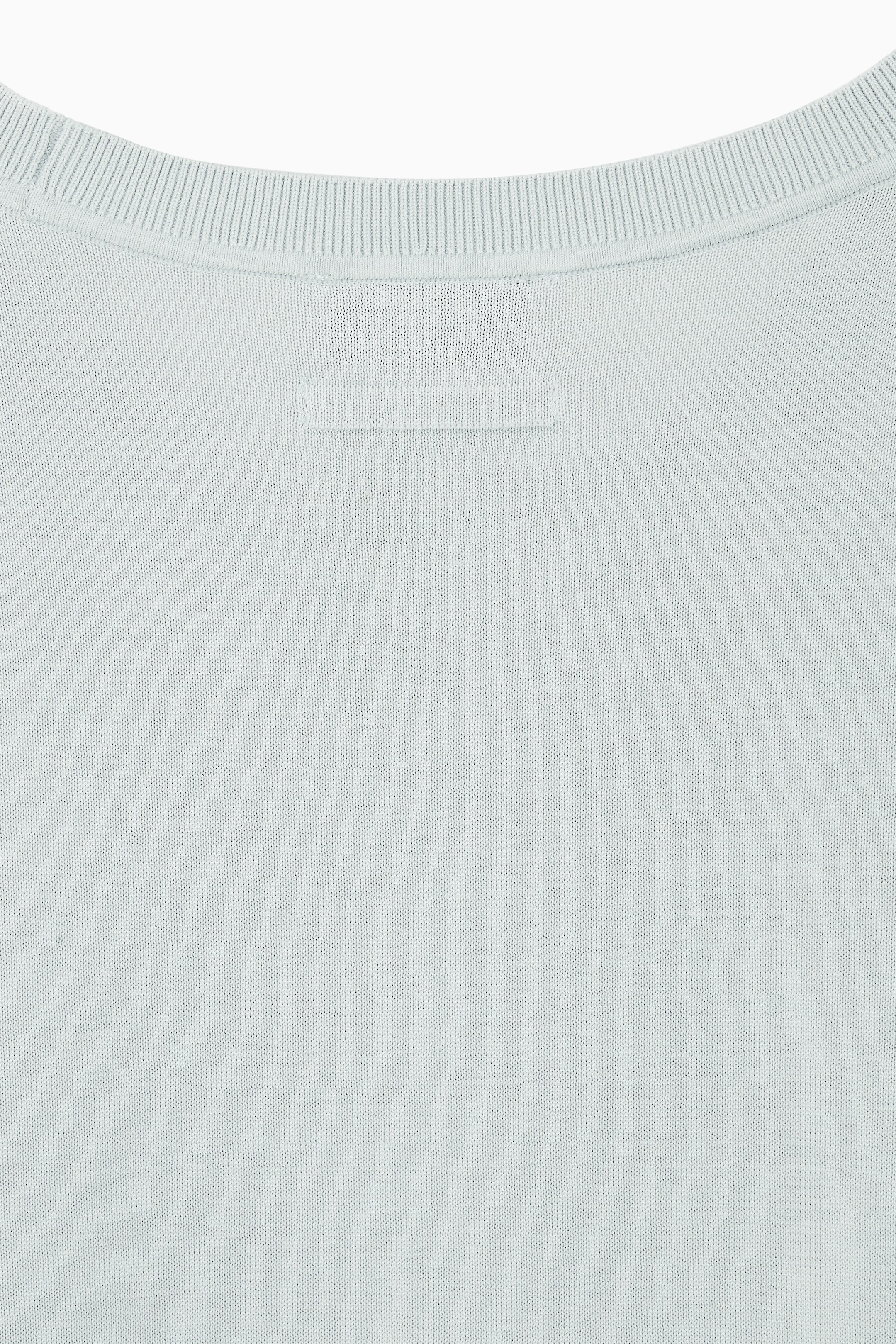 Grösseres Bild ansehen: GESTRICKTES LEICHTES T-SHIRT AUS BAUMWOLLE - HELLBLAU - HERREN | H&M CH 4