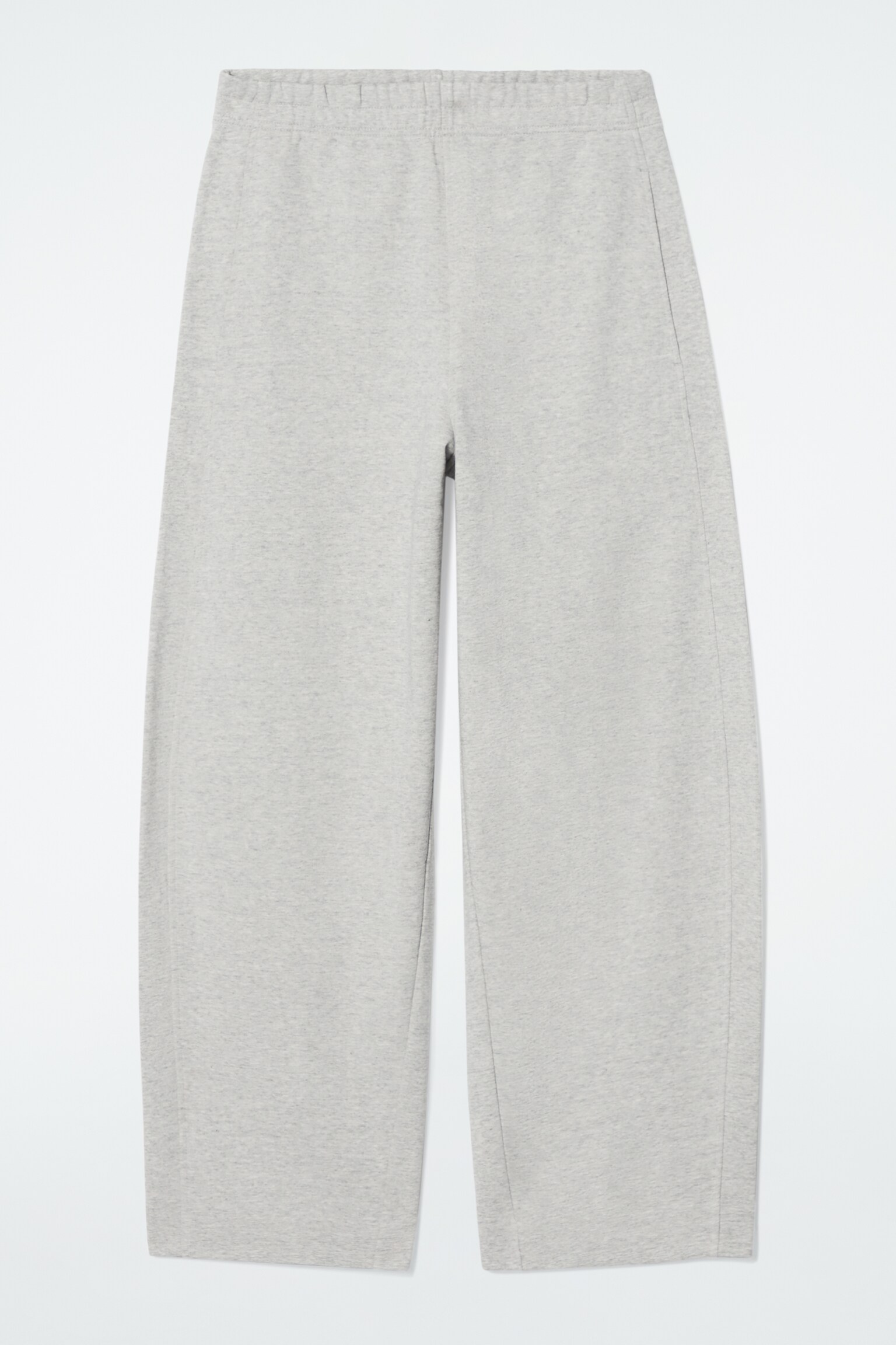 BARREL-LEG JOGGERS - GREY MÉLANGE/DUSTY PINK/BLACK/RUST BROWN