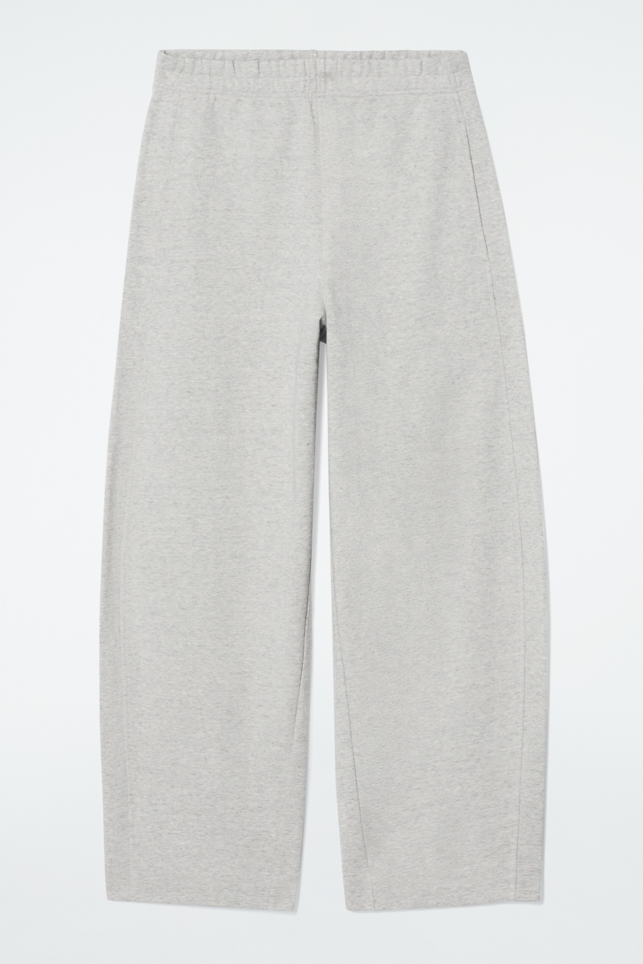 Grösseres Bild ansehen: JOGGINGHOSE MIT BARREL-BEIN - GRAU MELIERT - DAMEN | H&M CH 1