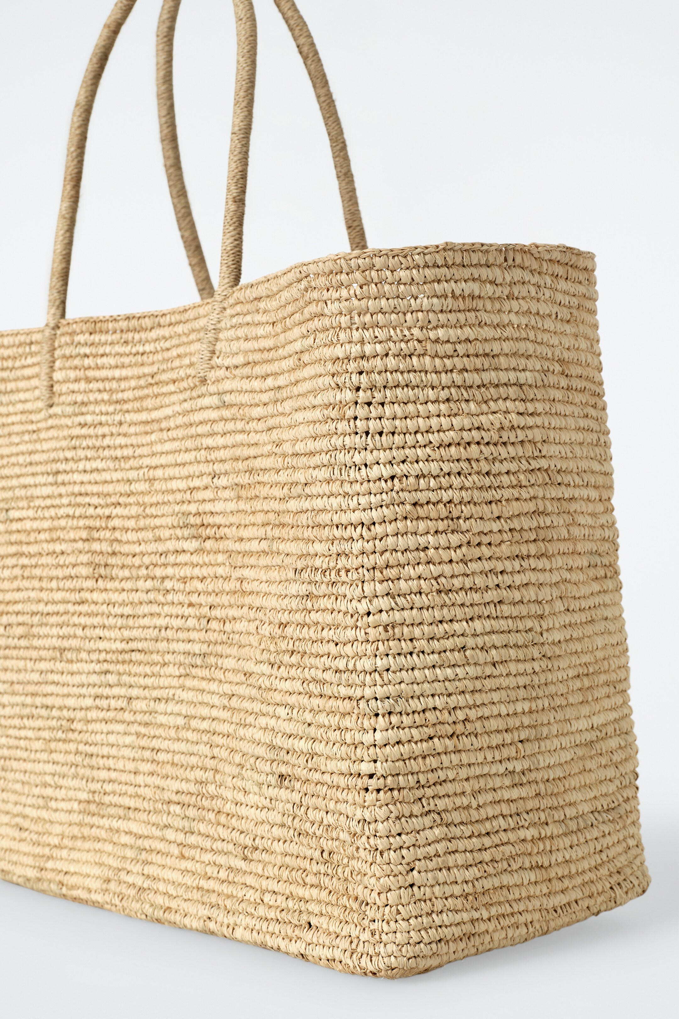 Agrandir l'image: CABAS SURDIMENSIONNÉ TISSÉ À LA MAIN - RAPHIA - BEIGE - FEMME | H&M CH 6