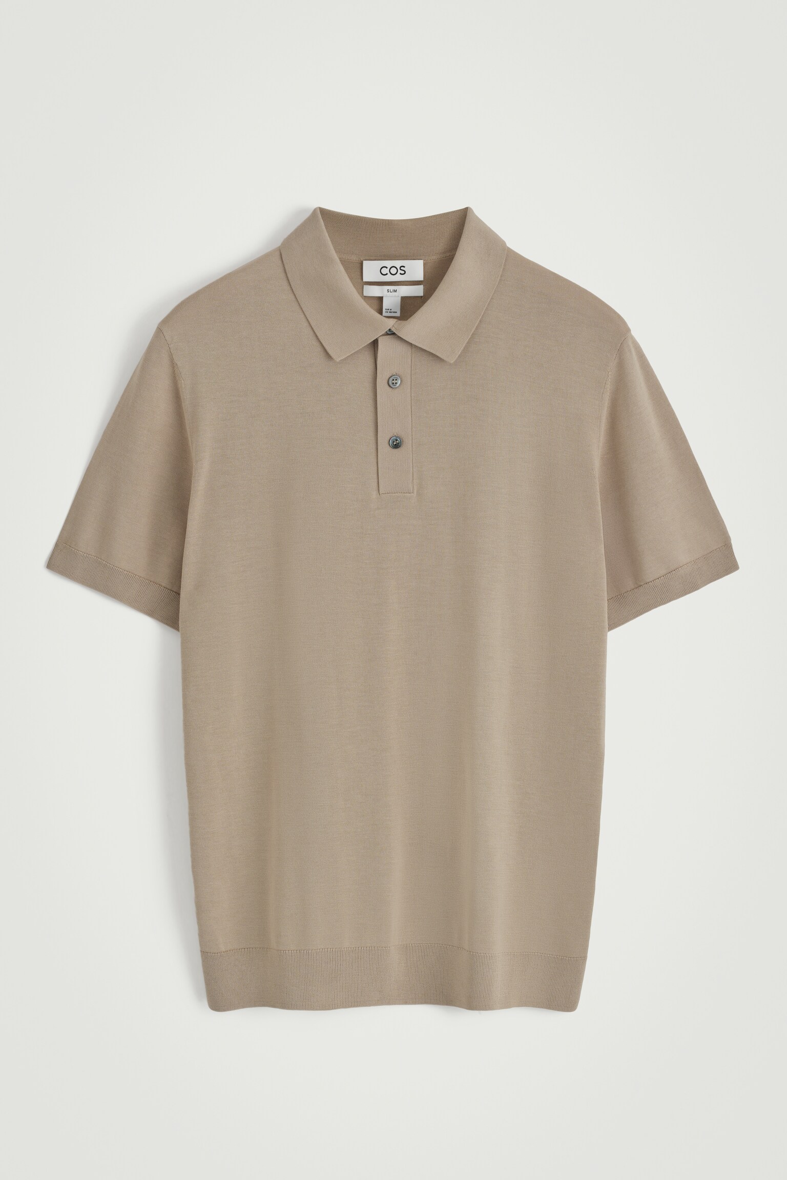 POLO DE SEDA AJUSTADO DE PUNTO - TOPO/AZUL MARINO/NEGRO/TOPO OSCURO - 2