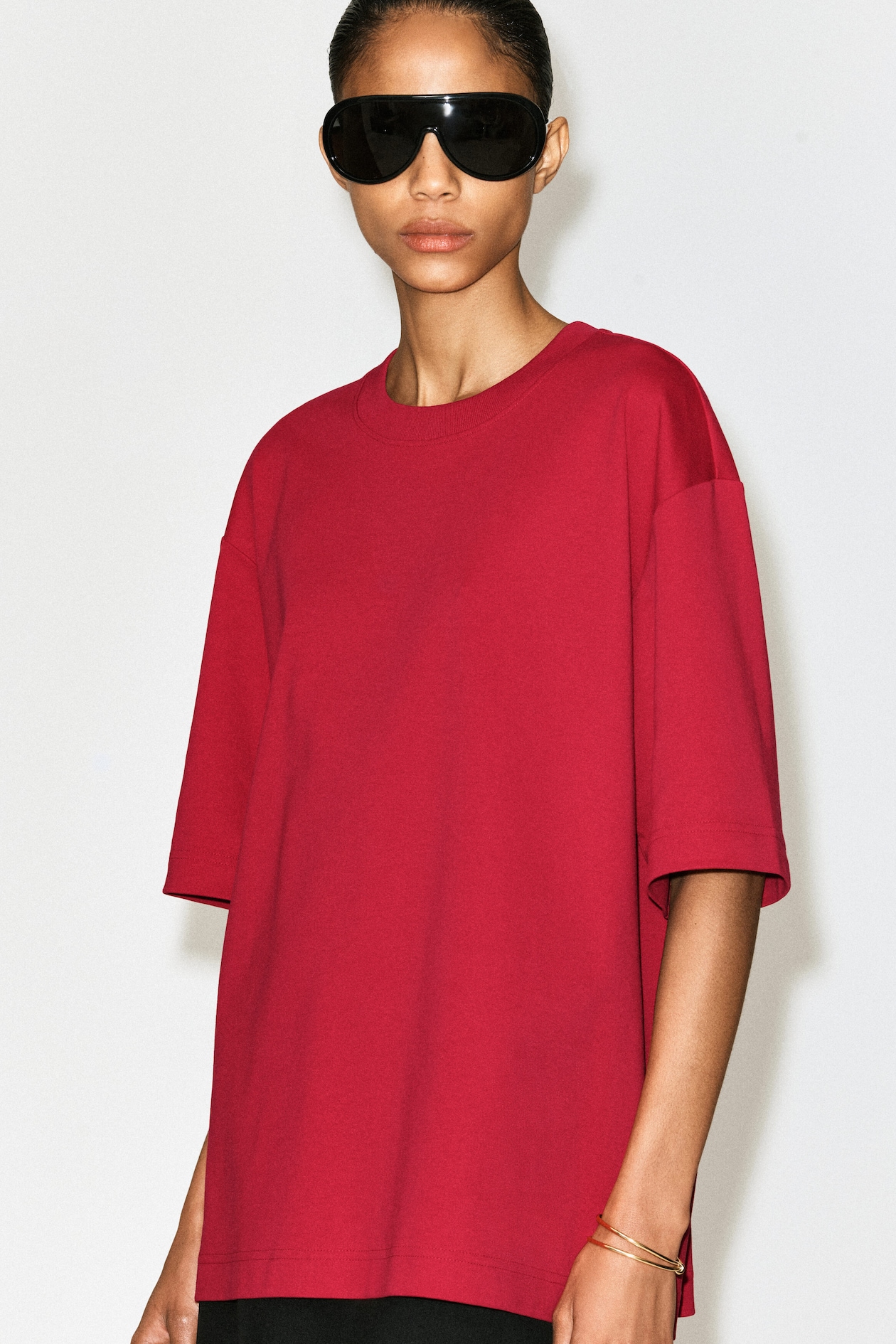 OVERSIZED T-SHIRT — RED
