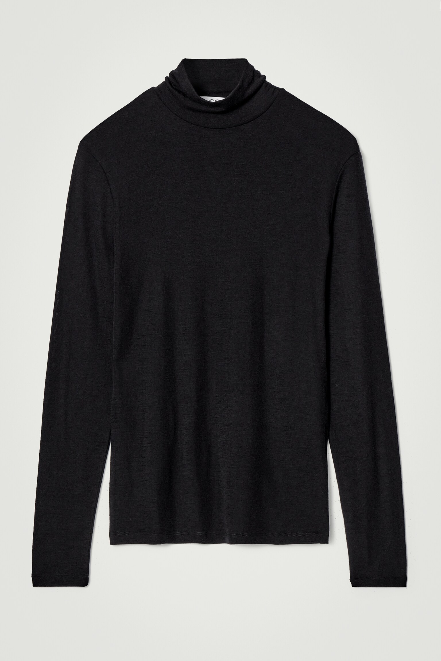 JERSEY FINO DE LANA SLIM FIT - NEGRO/GRIS OSCURO/MARRÓN OSCURO - 2
