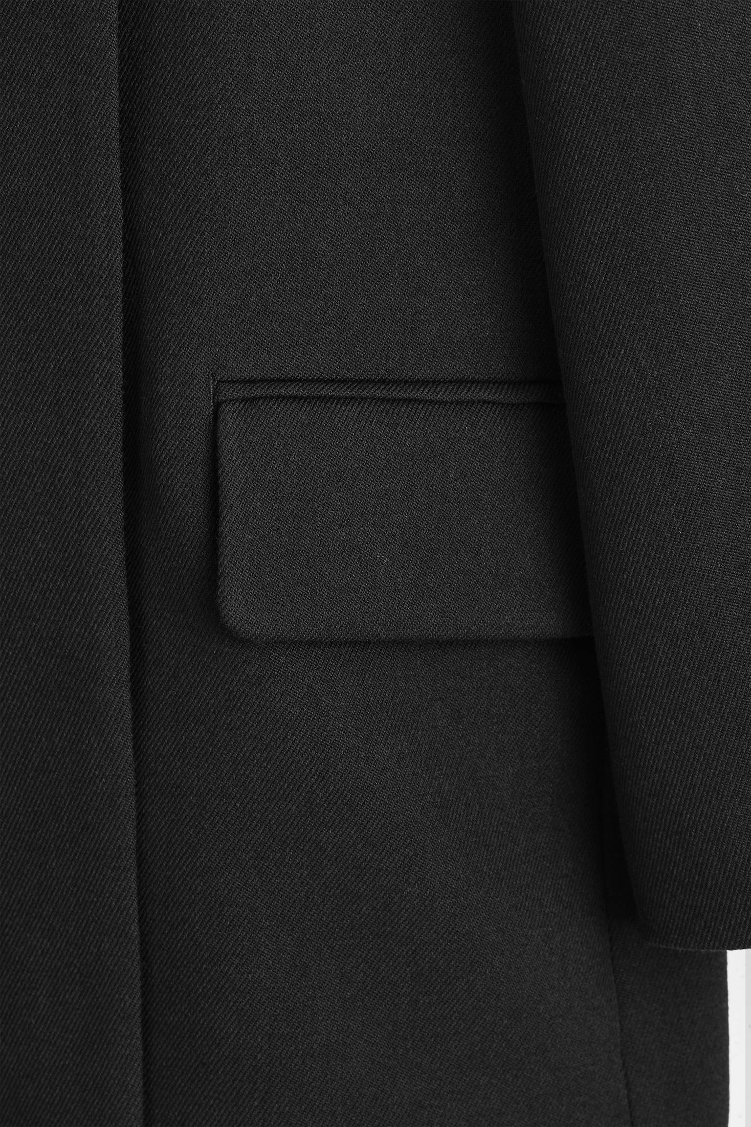 CHAQUETA FORMAL EN MEZCLA DE LANA - NEGRO/MARRÓN OSCURO - 4
