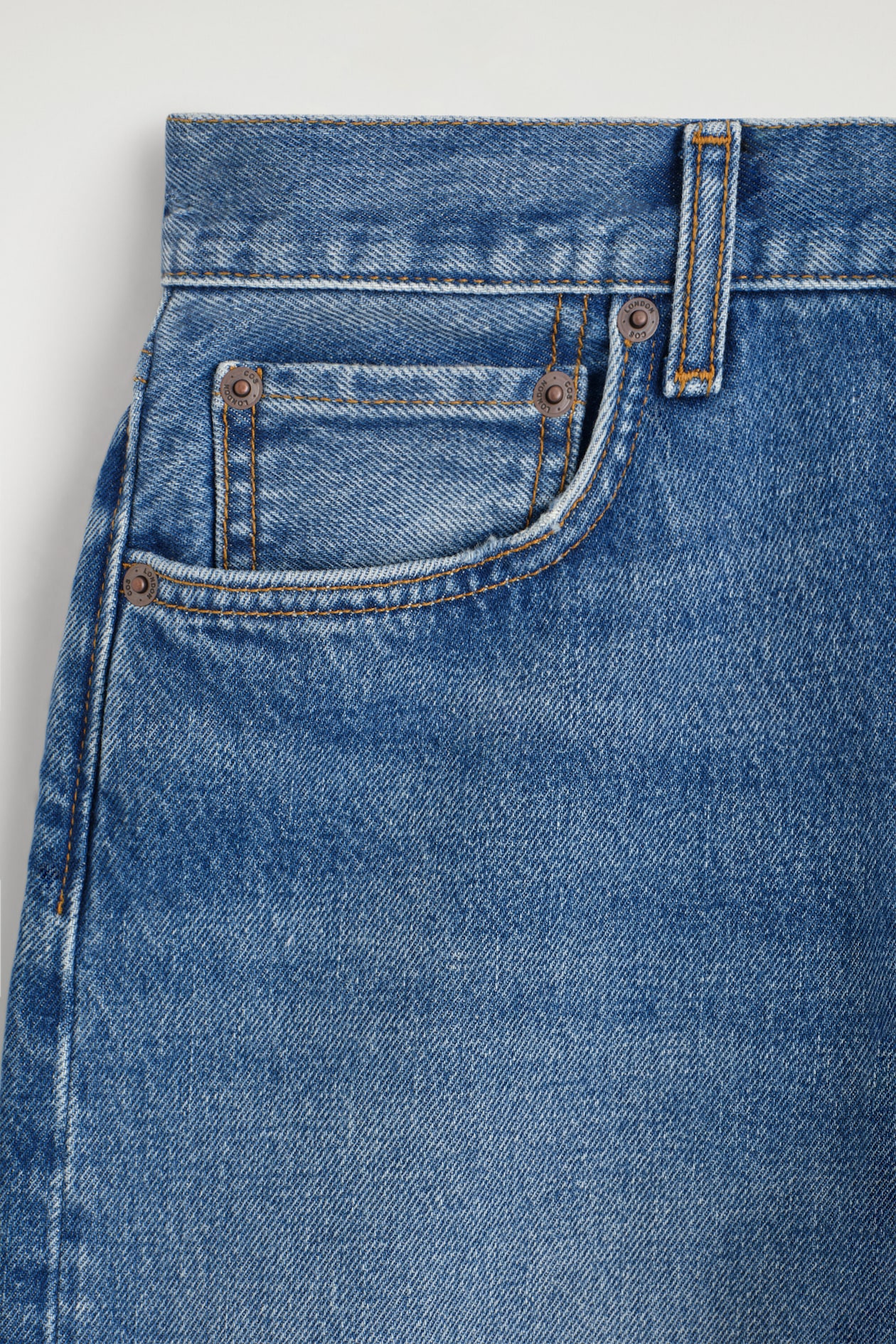 PIPELINE SLIM-LEG JEANS — BLUE