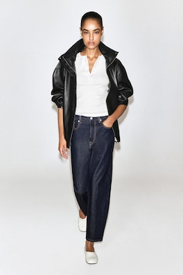 UMBRA TAPERED JEANS — INDIGO 2