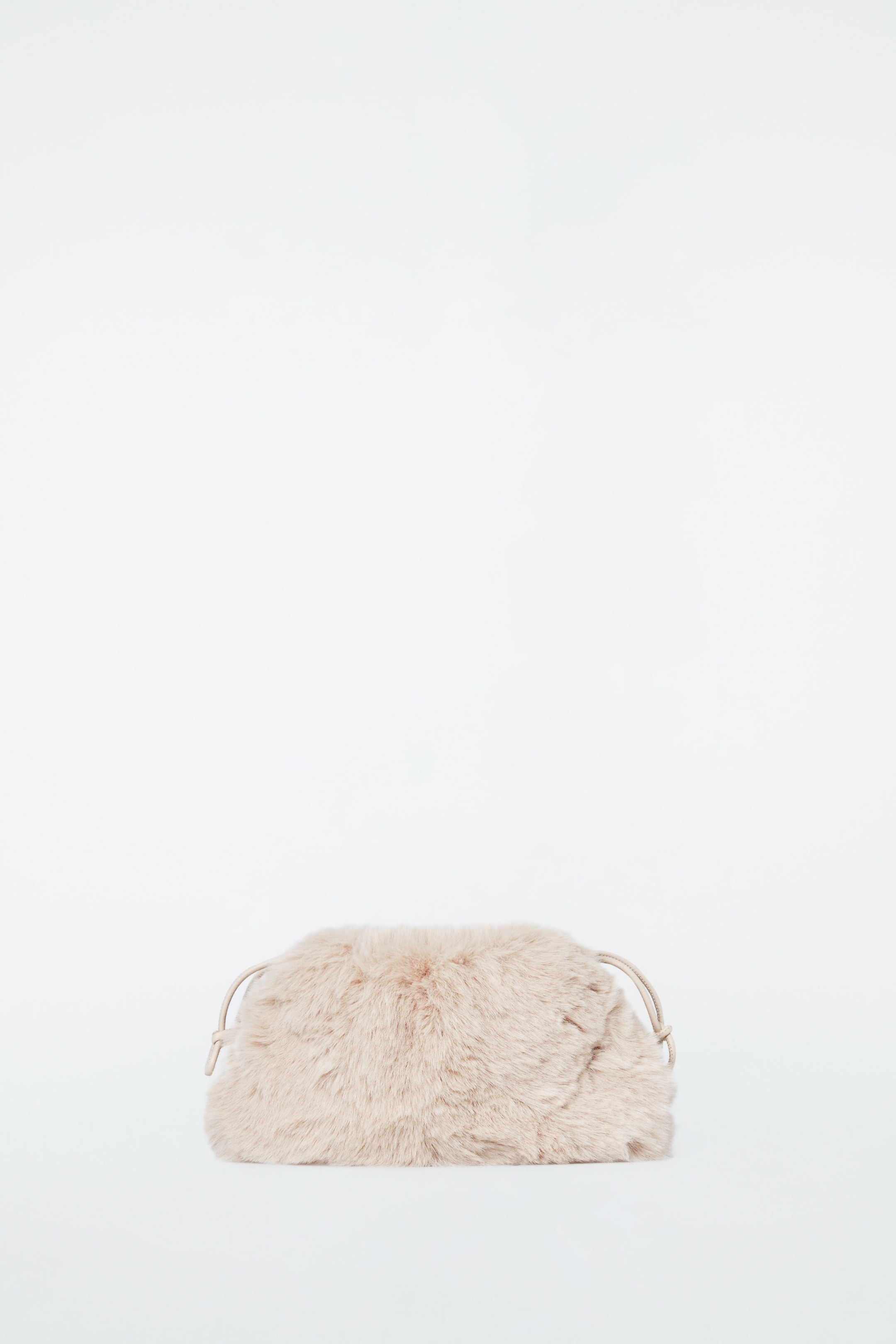 CAVATELLI MINI CLUTCH BAG FAUX FUR